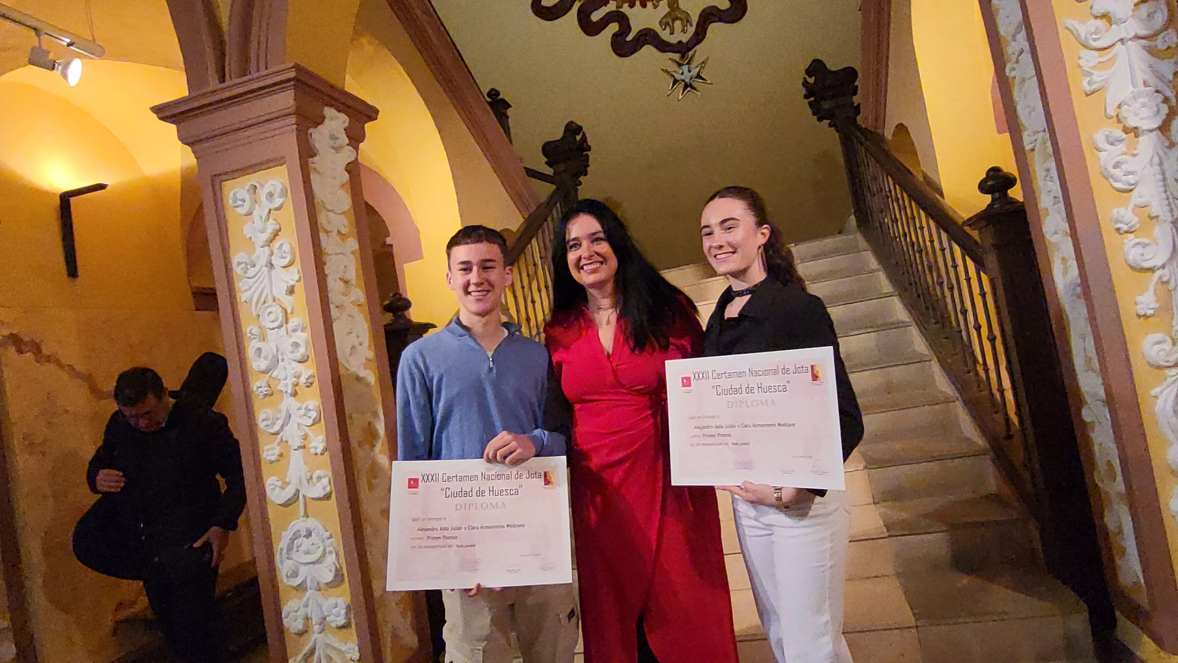 Entrega de premios del XXXII Certamen Nacional de Jota Ciudad de Huesca. Foto Mercedes Manterola