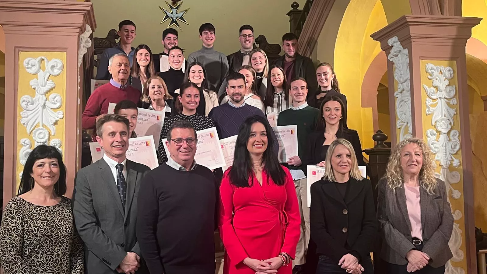 Entrega de premios del XXXII Certamen Nacional de Jota Ciudad de Huesca. Foto Mercedes Manterola
