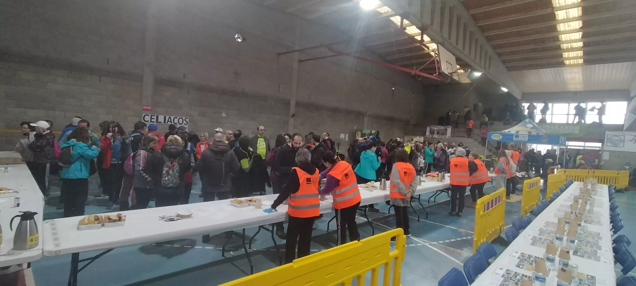 Jornada del sábado de la VIII Caminata en la Flor del Almendro de Ayerbe.