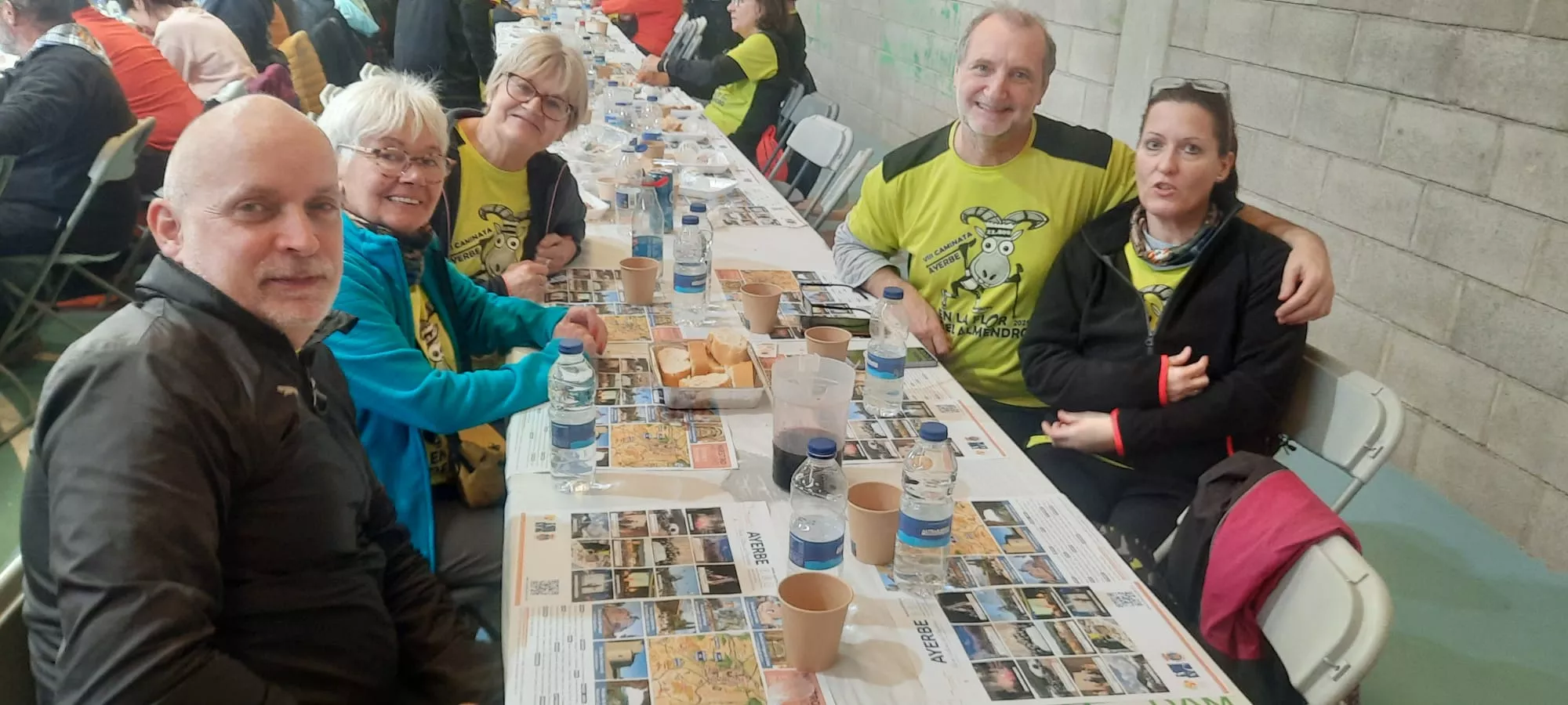 Jornada del sábado de la VIII Caminata en la Flor del Almendro de Ayerbe.