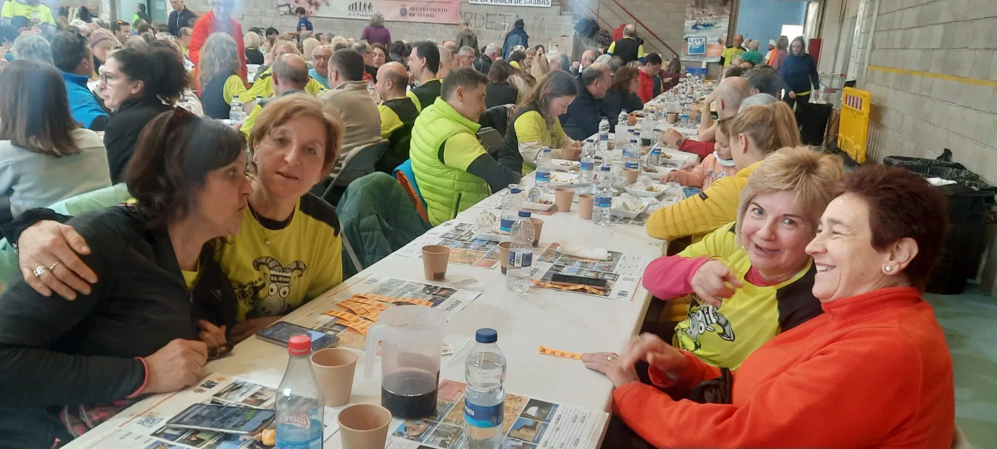 Jornada del sábado de la VIII Caminata en la Flor del Almendro de Ayerbe.