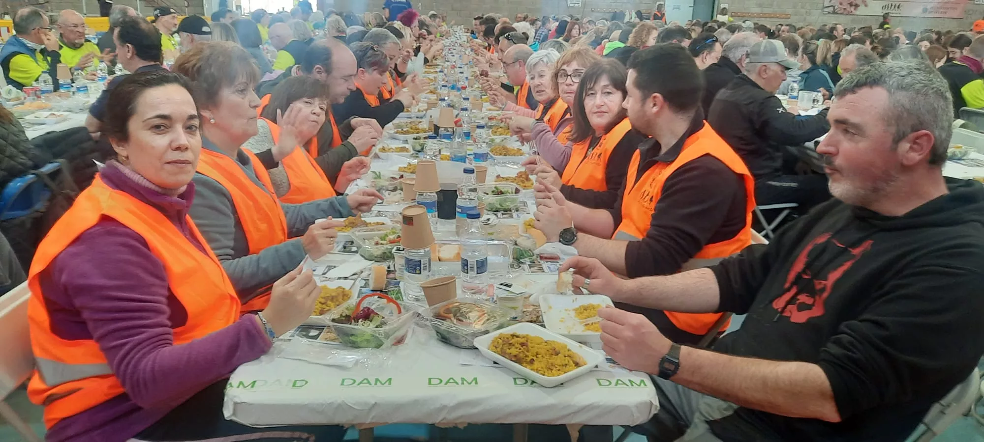 Jornada del sábado de la VIII Caminata en la Flor del Almendro de Ayerbe.