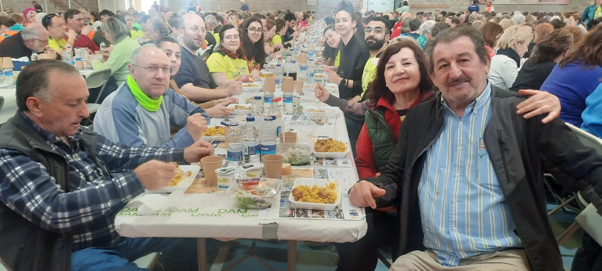 Jornada del sábado de la VIII Caminata en la Flor del Almendro de Ayerbe.