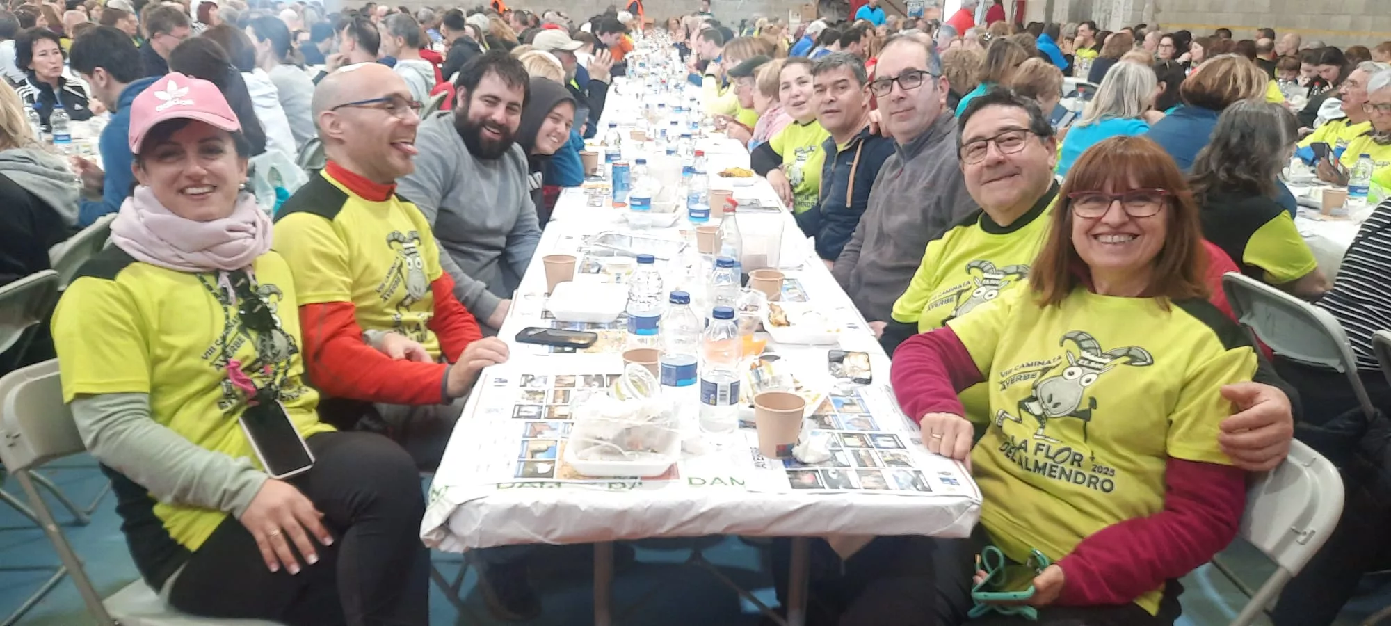 Jornada del sábado de la VIII Caminata en la Flor del Almendro de Ayerbe.