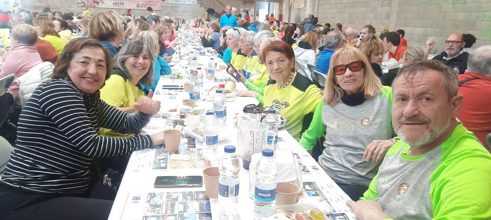Jornada del sábado de la VIII Caminata en la Flor del Almendro de Ayerbe.