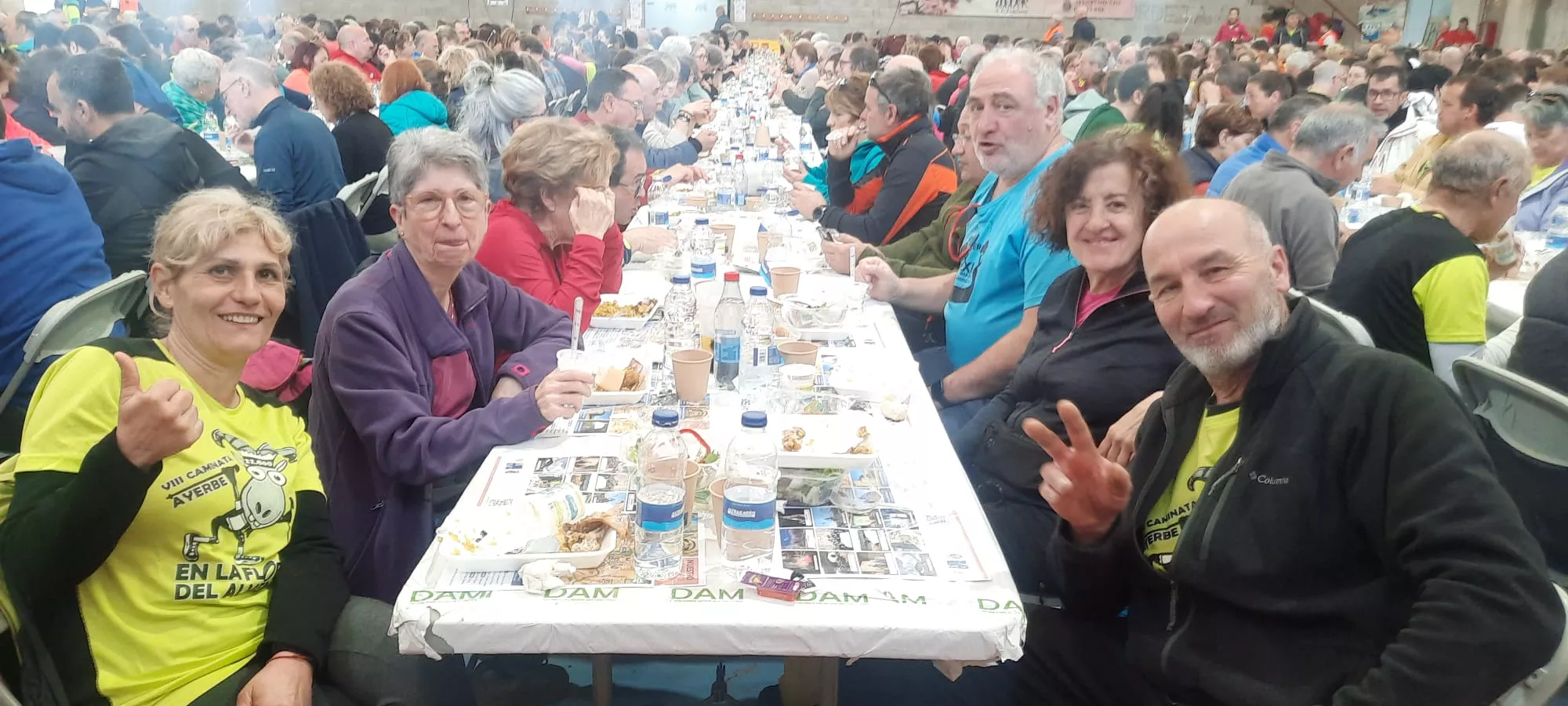 Jornada del sábado de la VIII Caminata en la Flor del Almendro de Ayerbe.