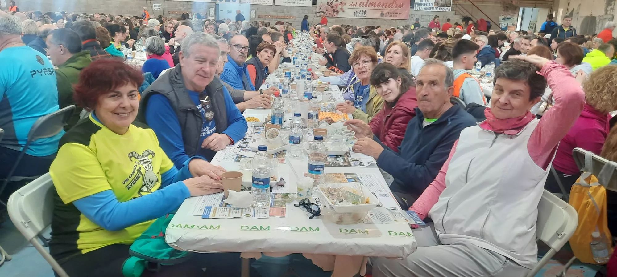 Jornada del sábado de la VIII Caminata en la Flor del Almendro de Ayerbe.