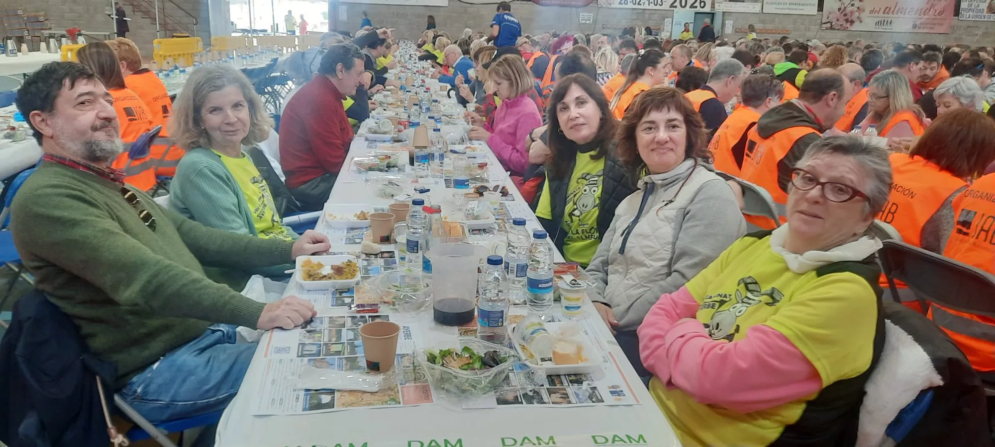 Jornada del sábado de la VIII Caminata en la Flor del Almendro de Ayerbe.