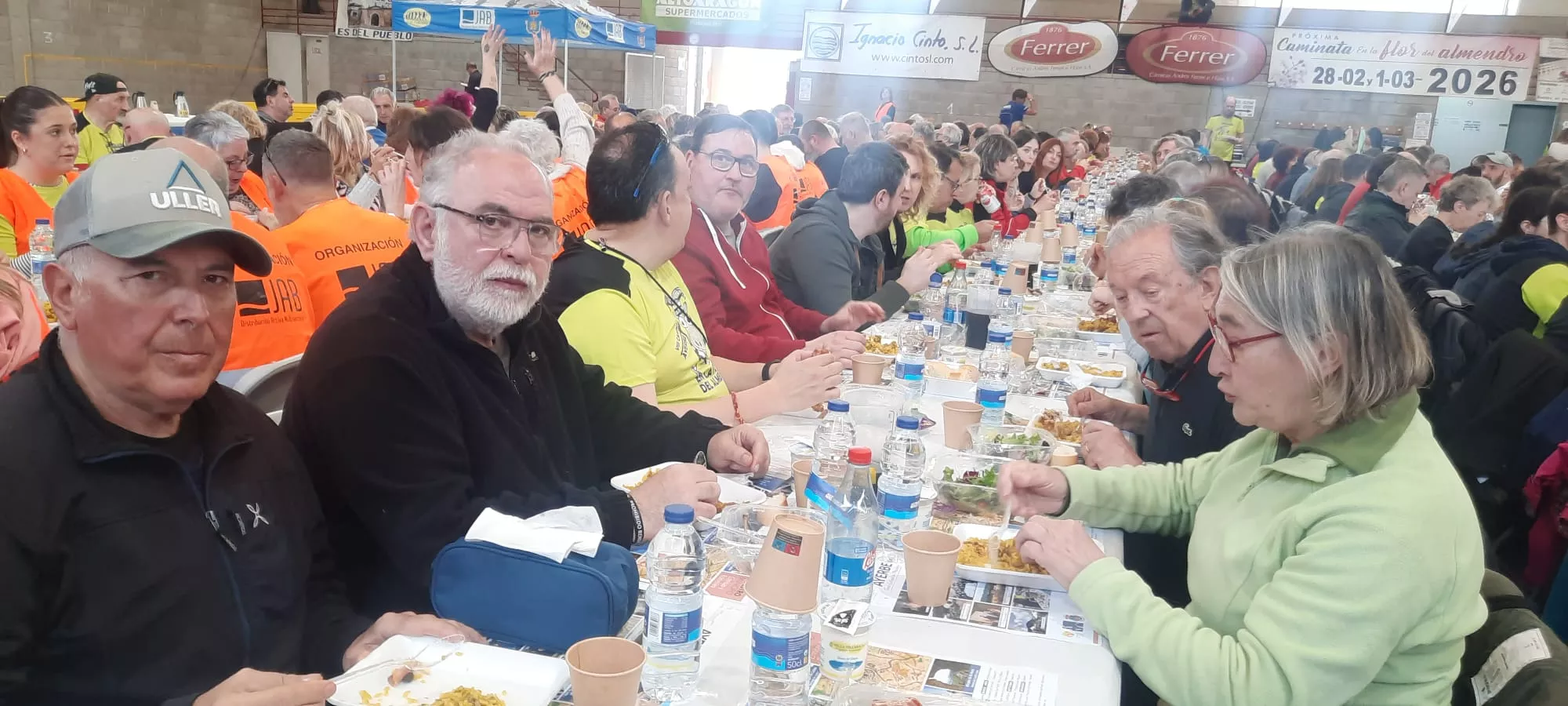 Jornada del sábado de la VIII Caminata en la Flor del Almendro de Ayerbe.