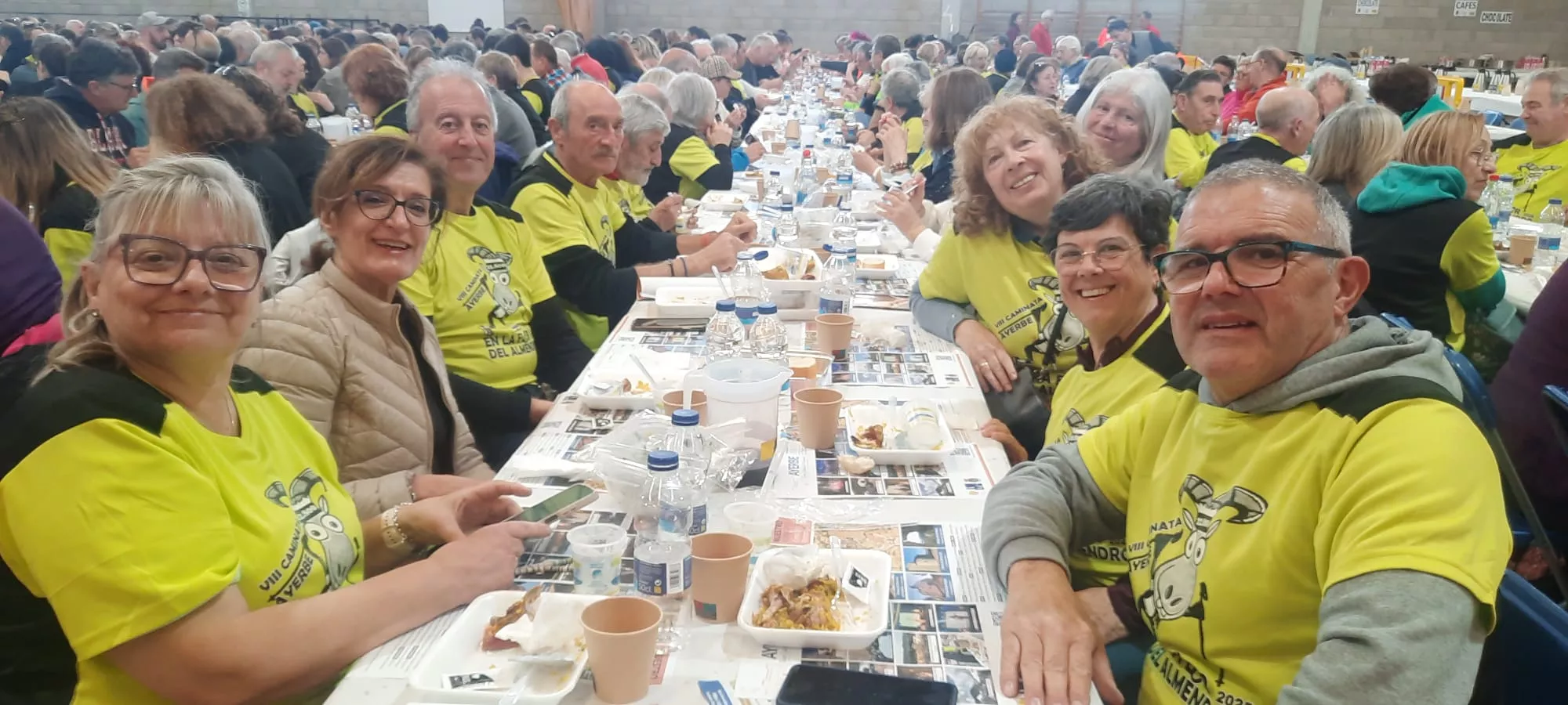 Jornada del sábado de la VIII Caminata en la Flor del Almendro de Ayerbe.