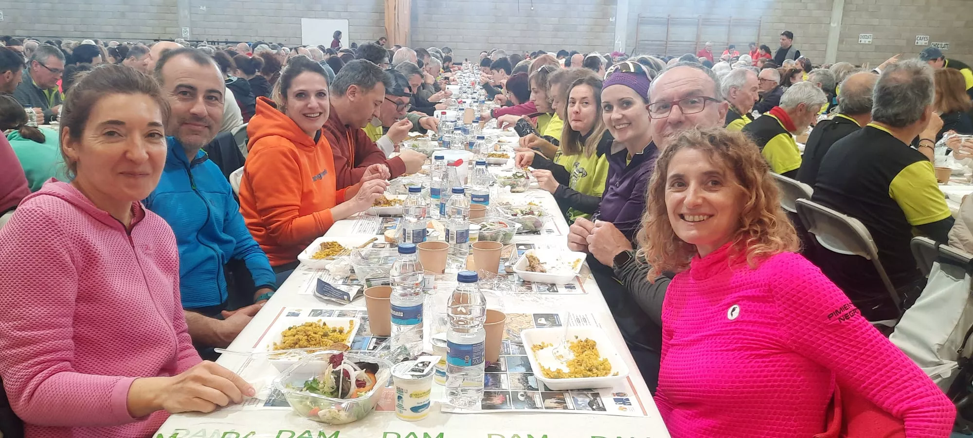Jornada del sábado de la VIII Caminata en la Flor del Almendro de Ayerbe.
