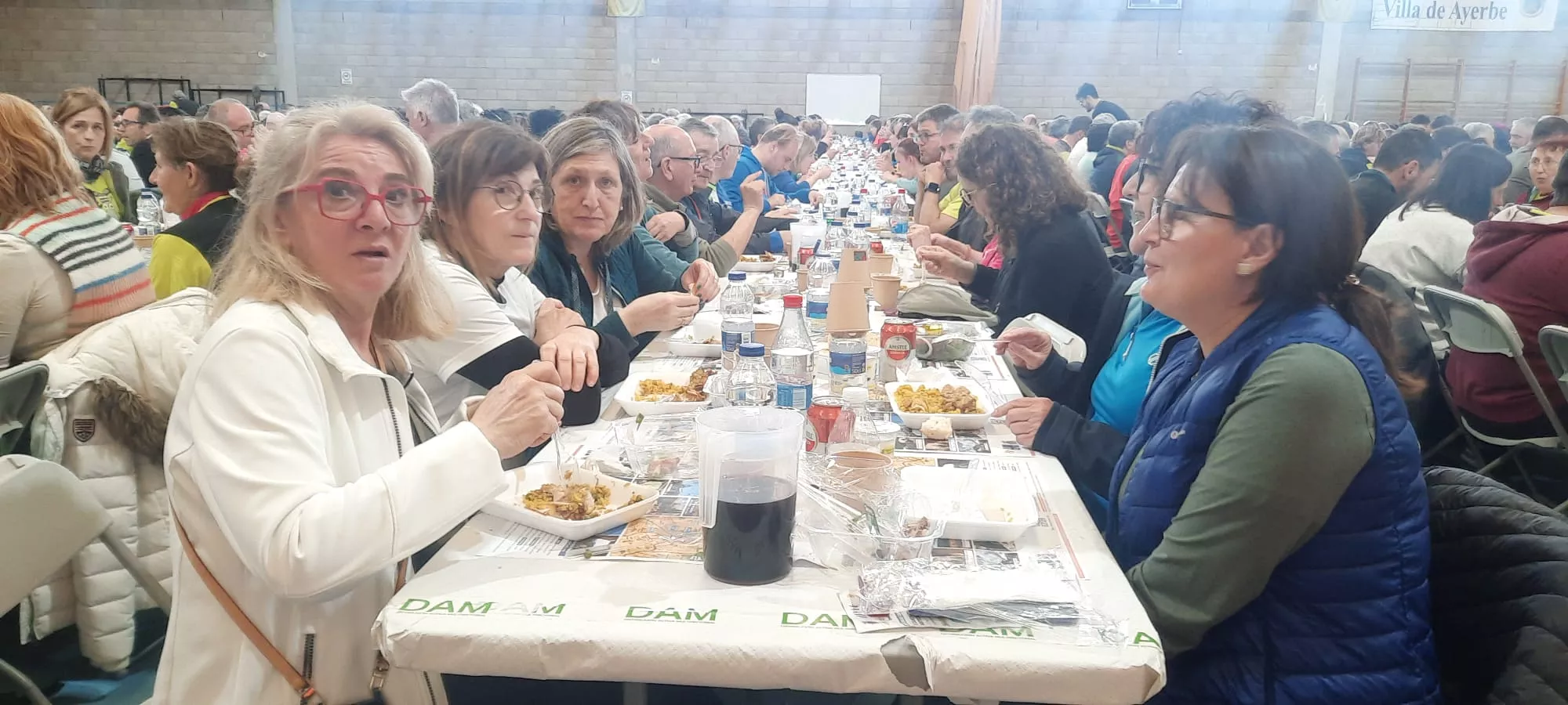 Jornada del sábado de la VIII Caminata en la Flor del Almendro de Ayerbe.