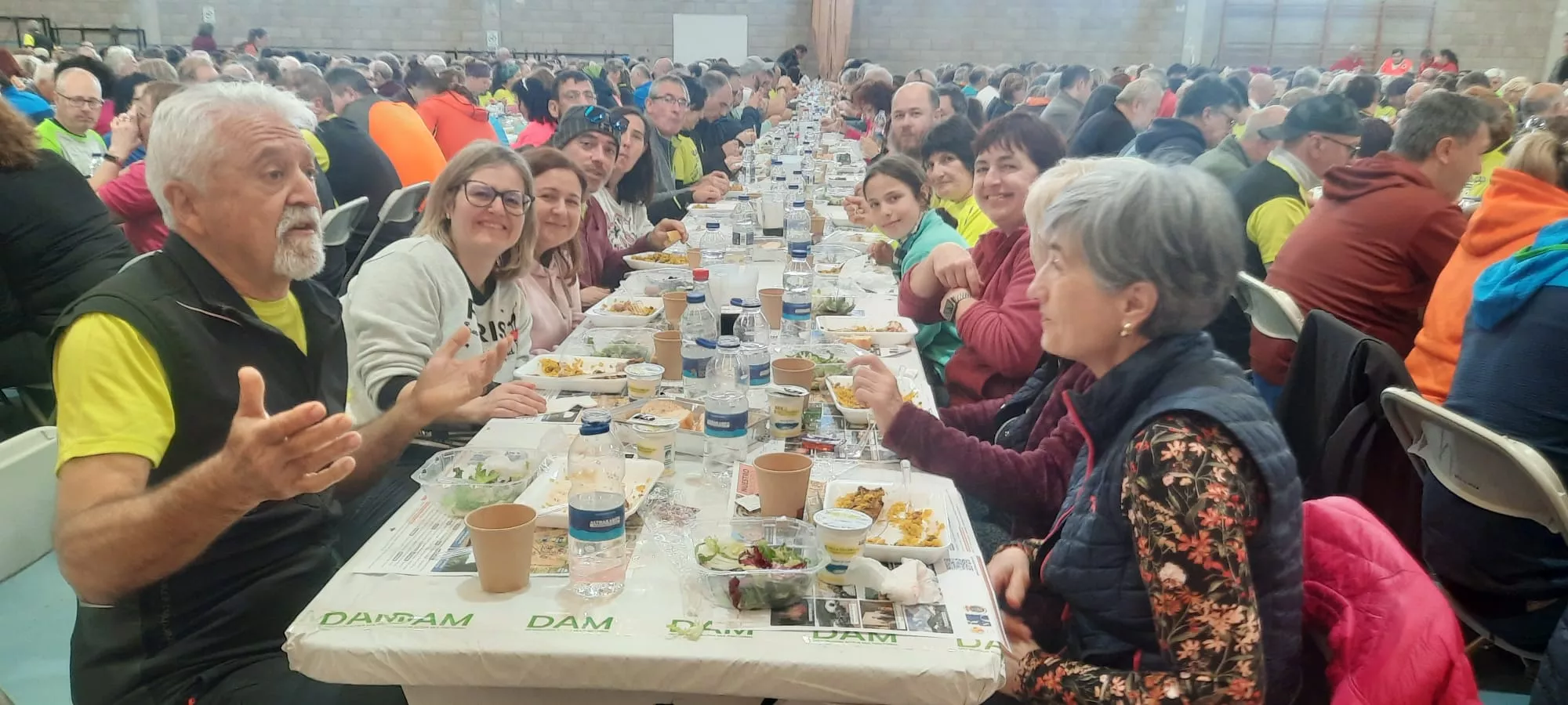 Jornada del sábado de la VIII Caminata en la Flor del Almendro de Ayerbe.