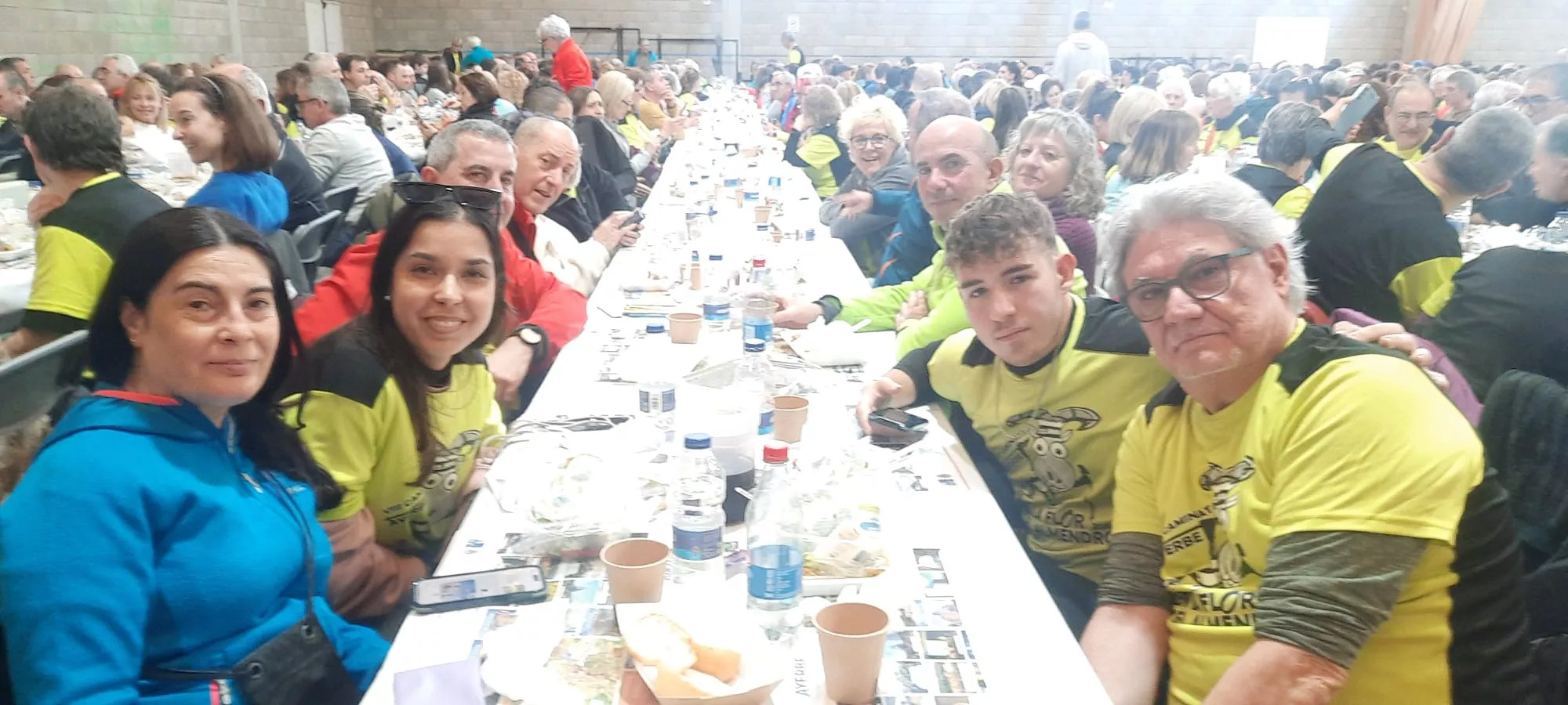 Jornada del sábado de la VIII Caminata en la Flor del Almendro de Ayerbe.