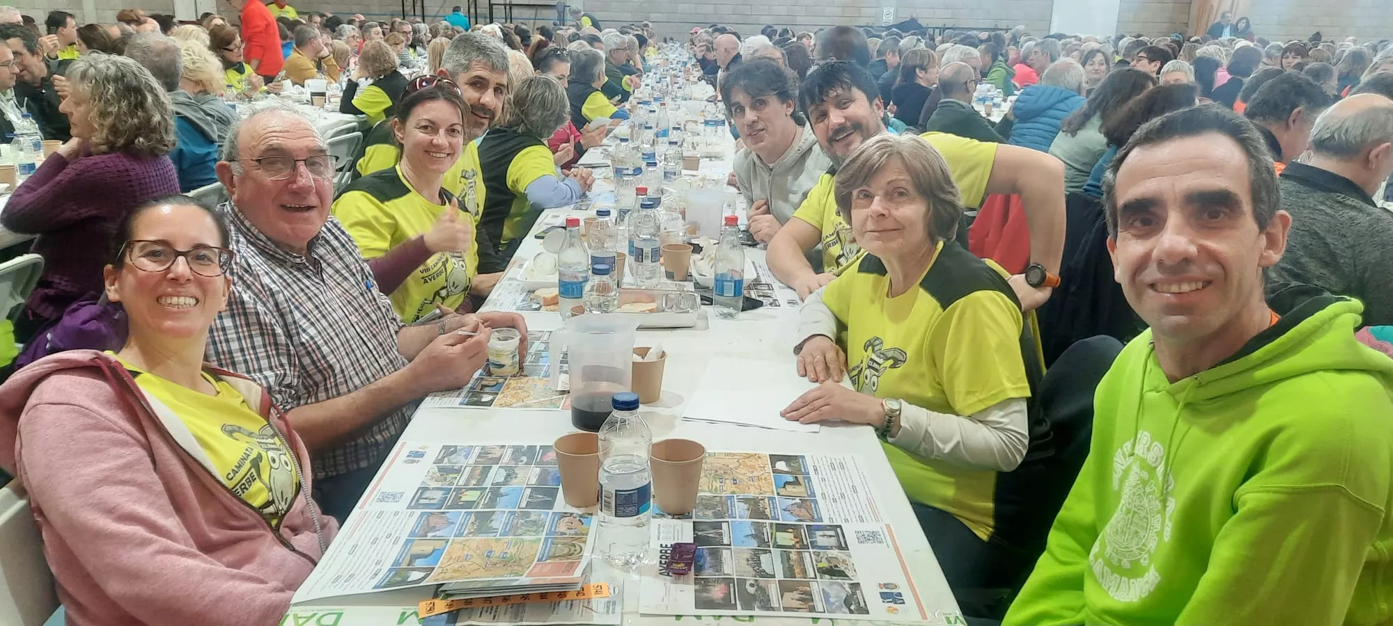 Jornada del sábado de la VIII Caminata en la Flor del Almendro de Ayerbe.