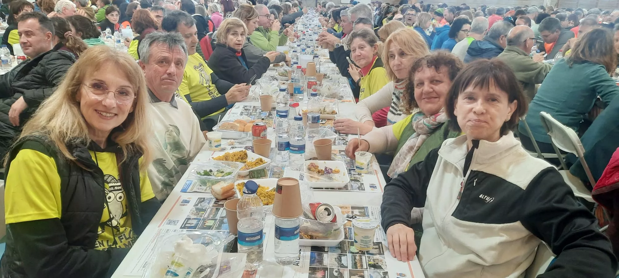 Jornada del sábado de la VIII Caminata en la Flor del Almendro de Ayerbe.