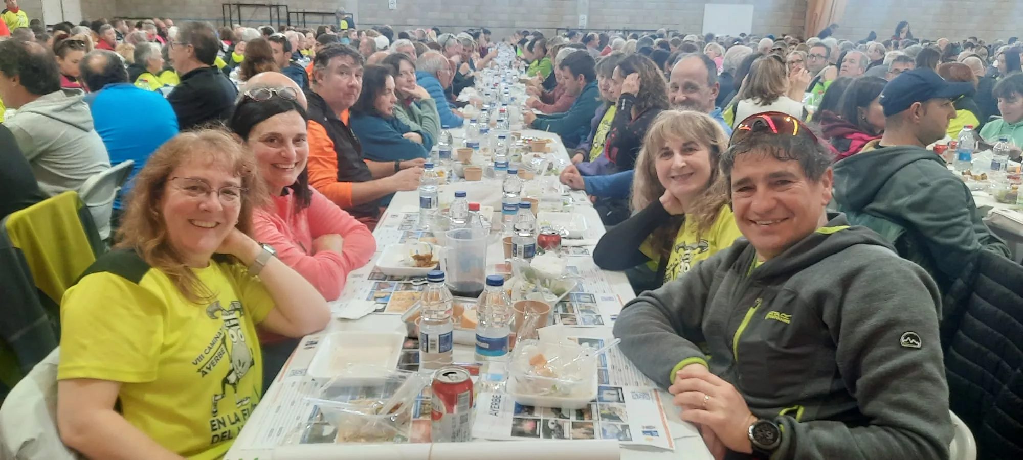 Jornada del sábado de la VIII Caminata en la Flor del Almendro de Ayerbe.