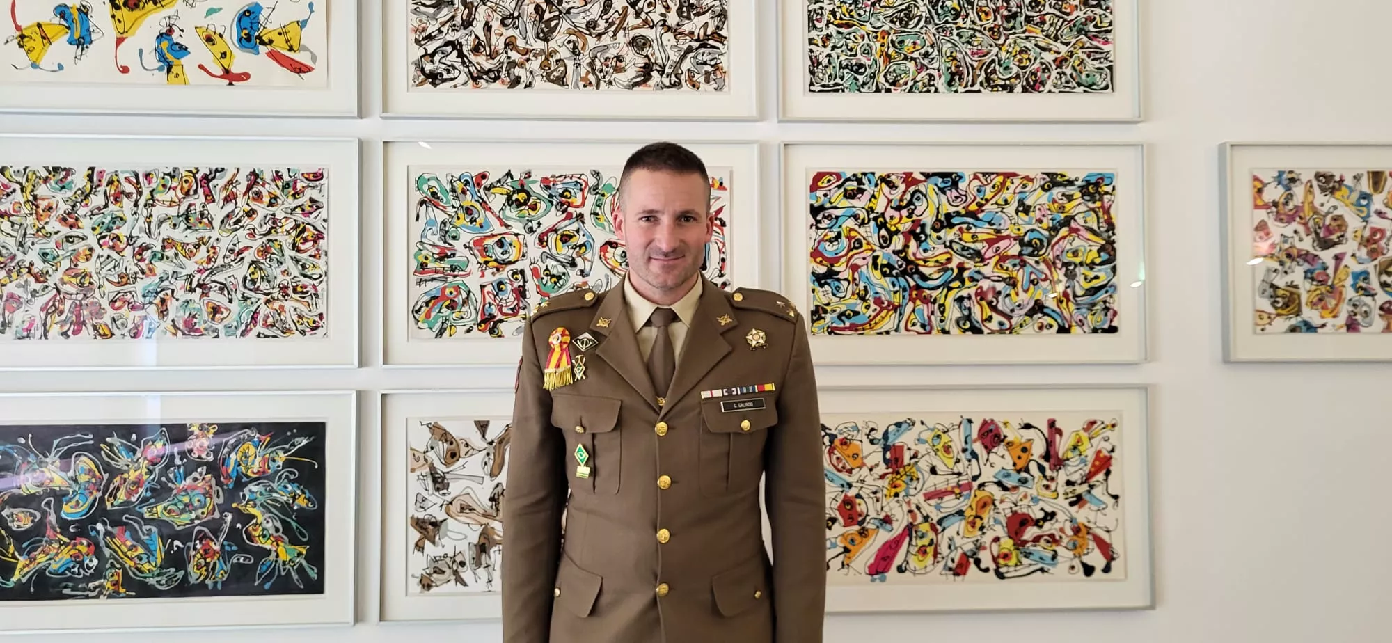 Capitán García Galindo en Huesca.