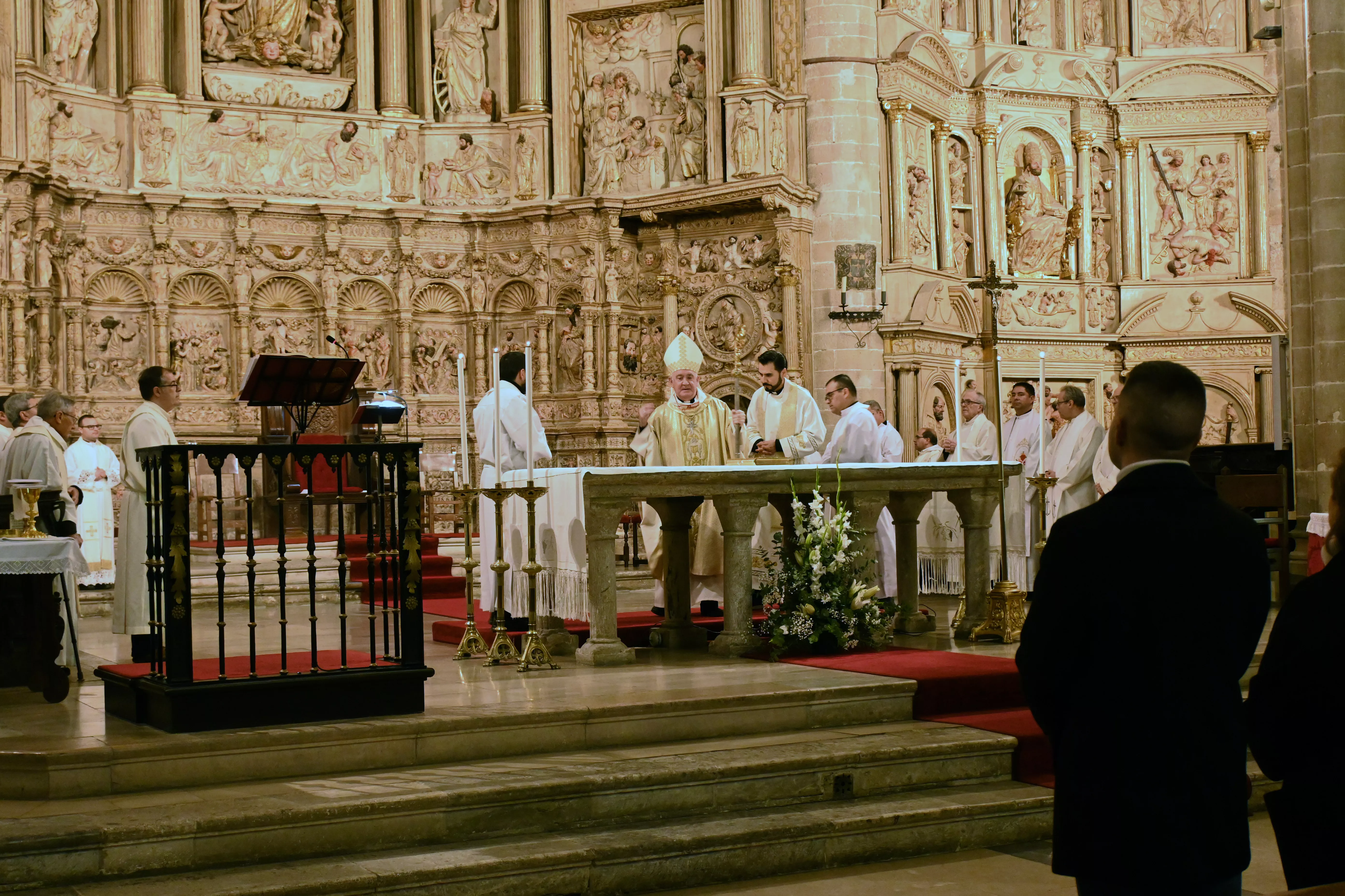 X Aniversario de monseñor Ángel Pérez Pueyo como obispo de Barbastro. Foto Carlos Jalle