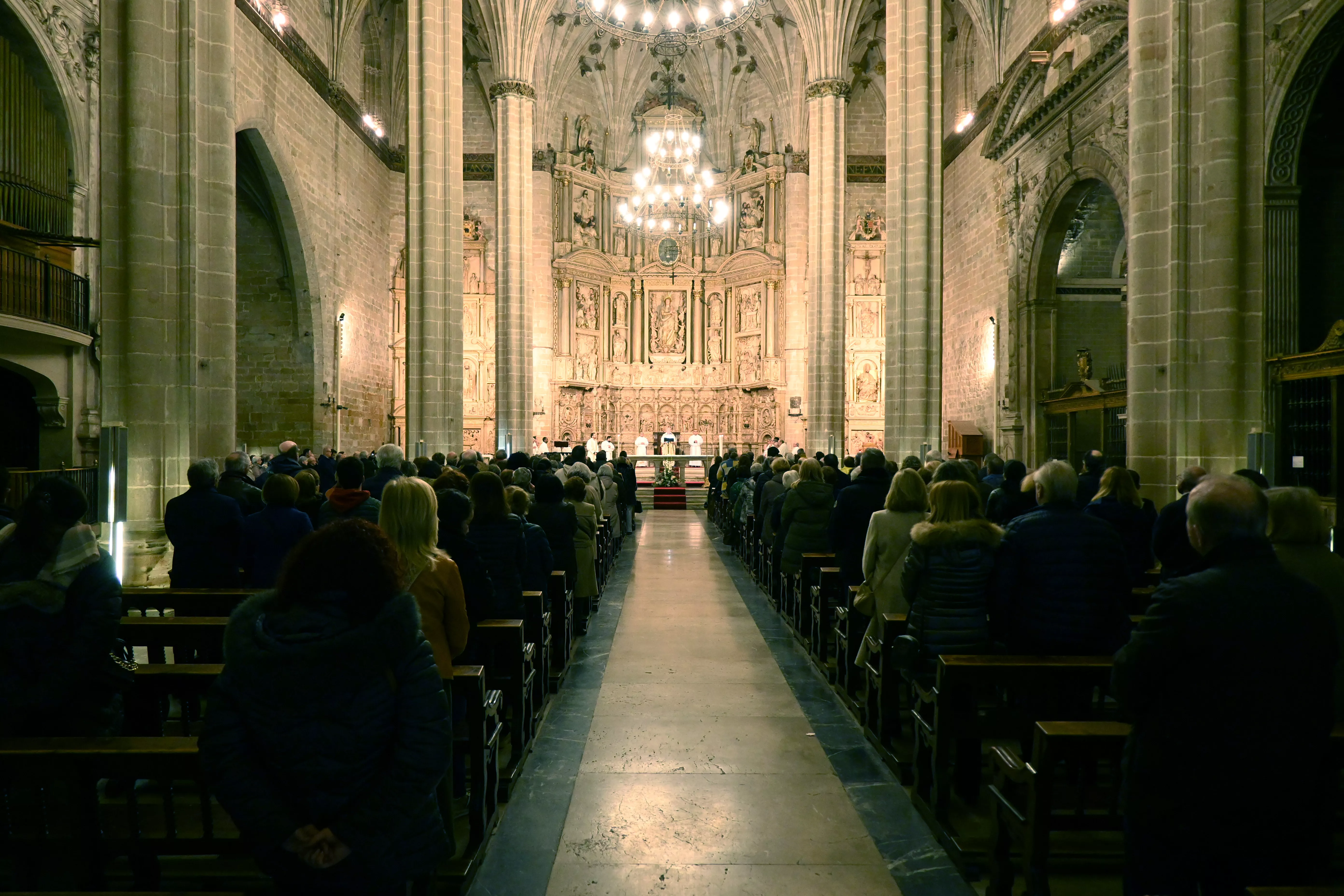 X Aniversario de monseñor Ángel Pérez Pueyo como obispo de Barbastro. Foto Carlos Jalle