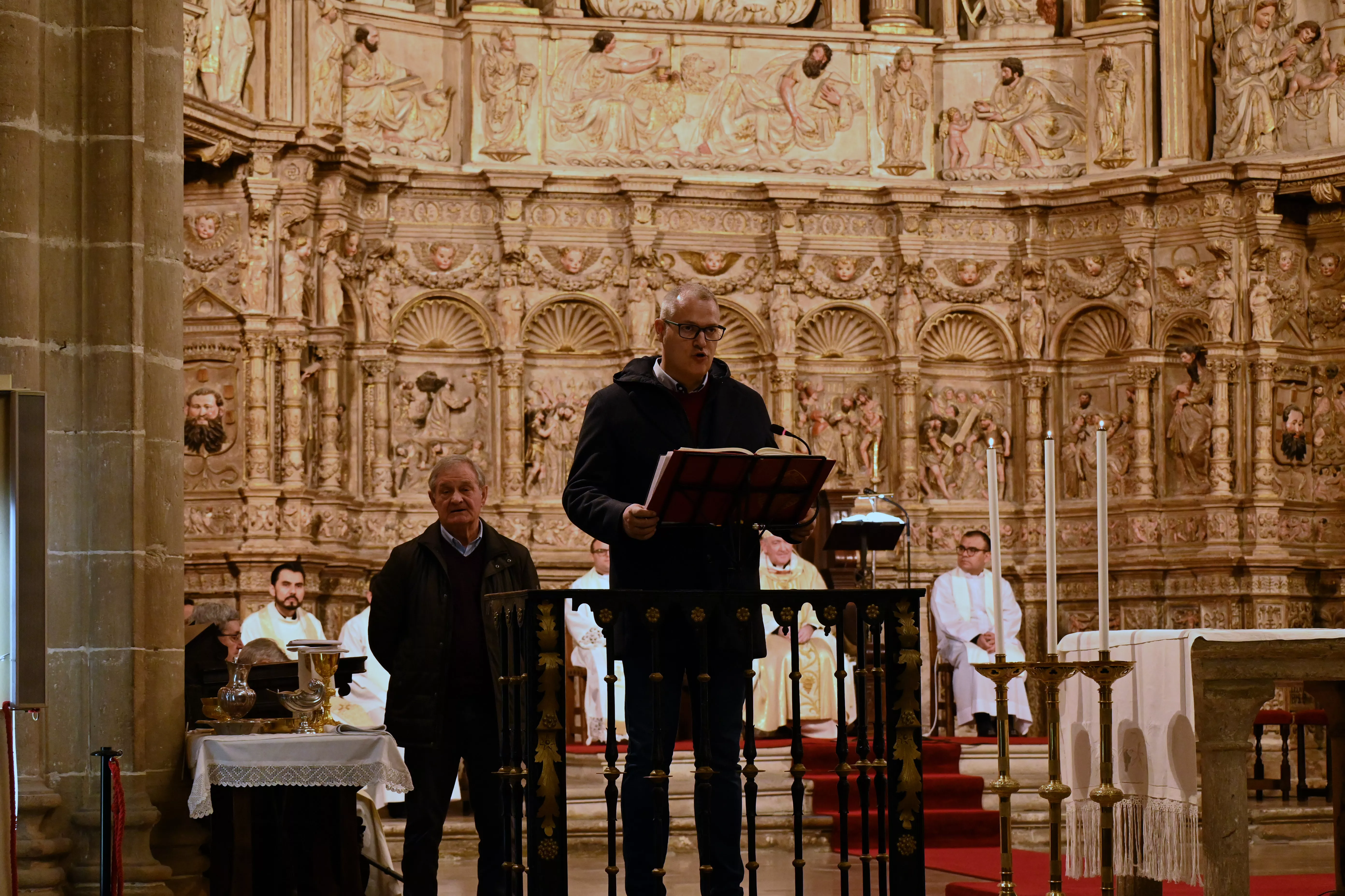 X Aniversario de monseñor Ángel Pérez Pueyo como obispo de Barbastro. Foto Carlos Jalle