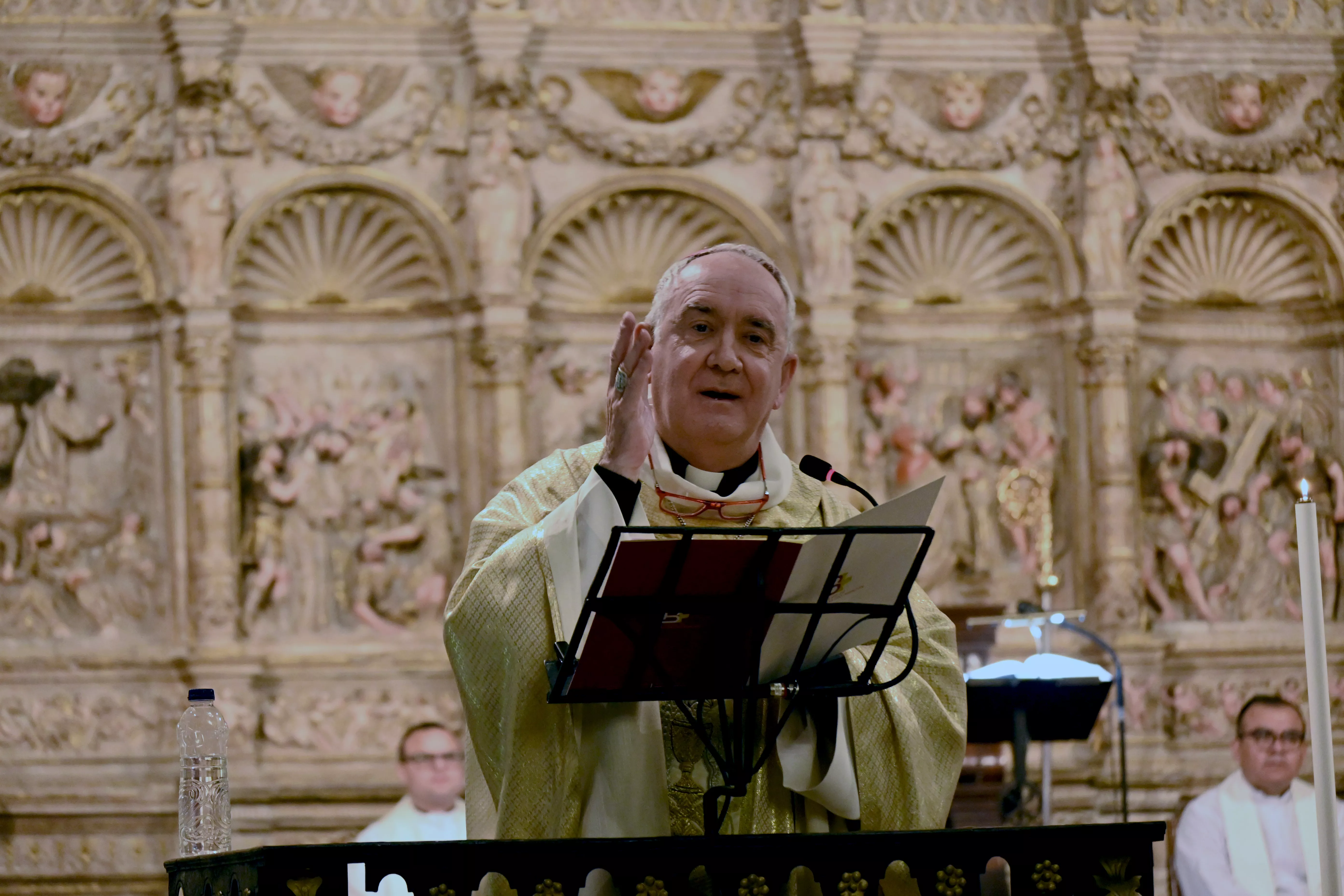 X Aniversario de monseñor Ángel Pérez Pueyo como obispo de Barbastro. Foto Carlos Jalle