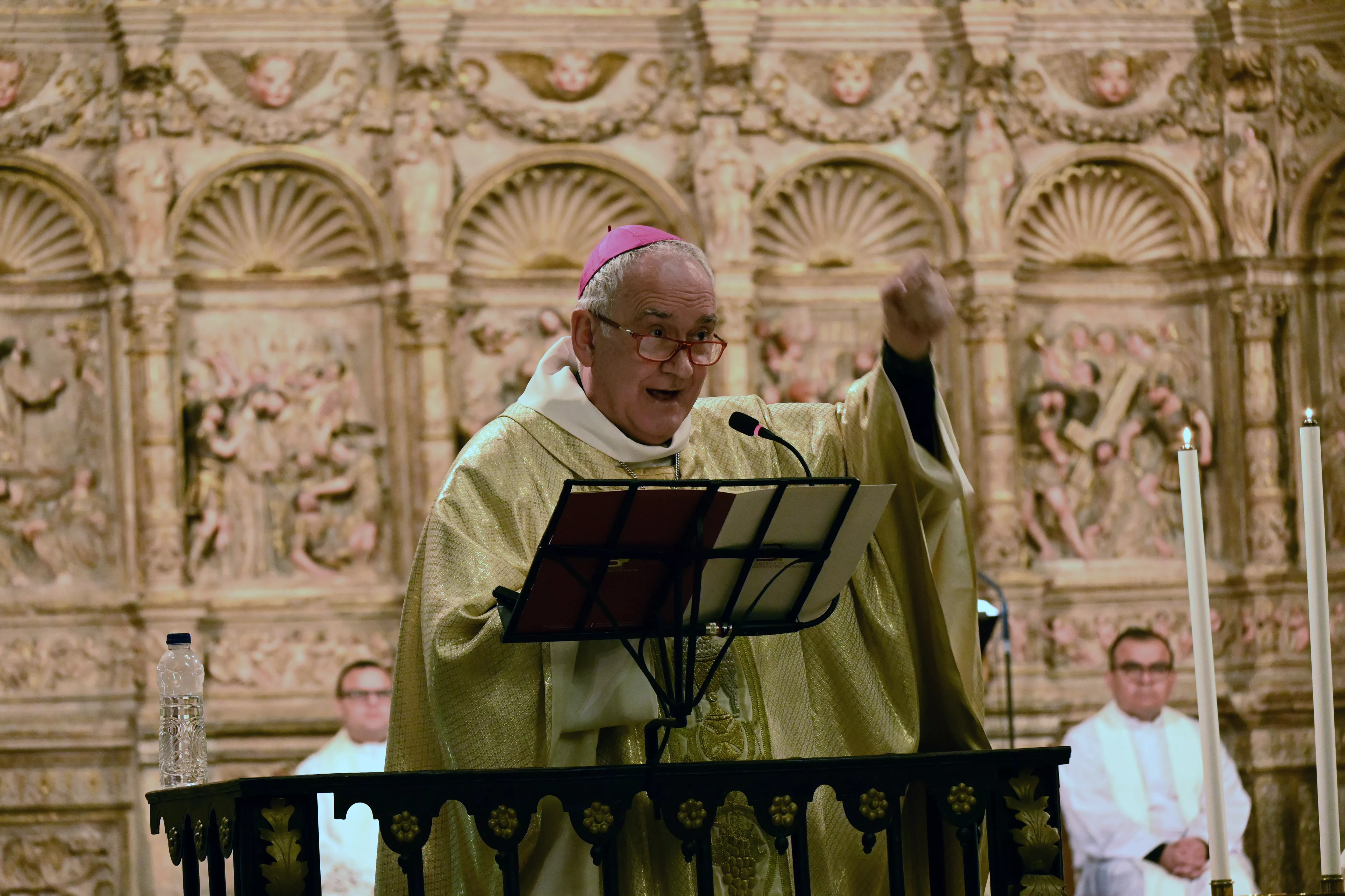 Ángel Pérez Pueyo, obispo de Barbastro. Foto Carlos Jalle Ángel Pérez Pueyo, obispo de Barbastro. Foto Carlos Jalle