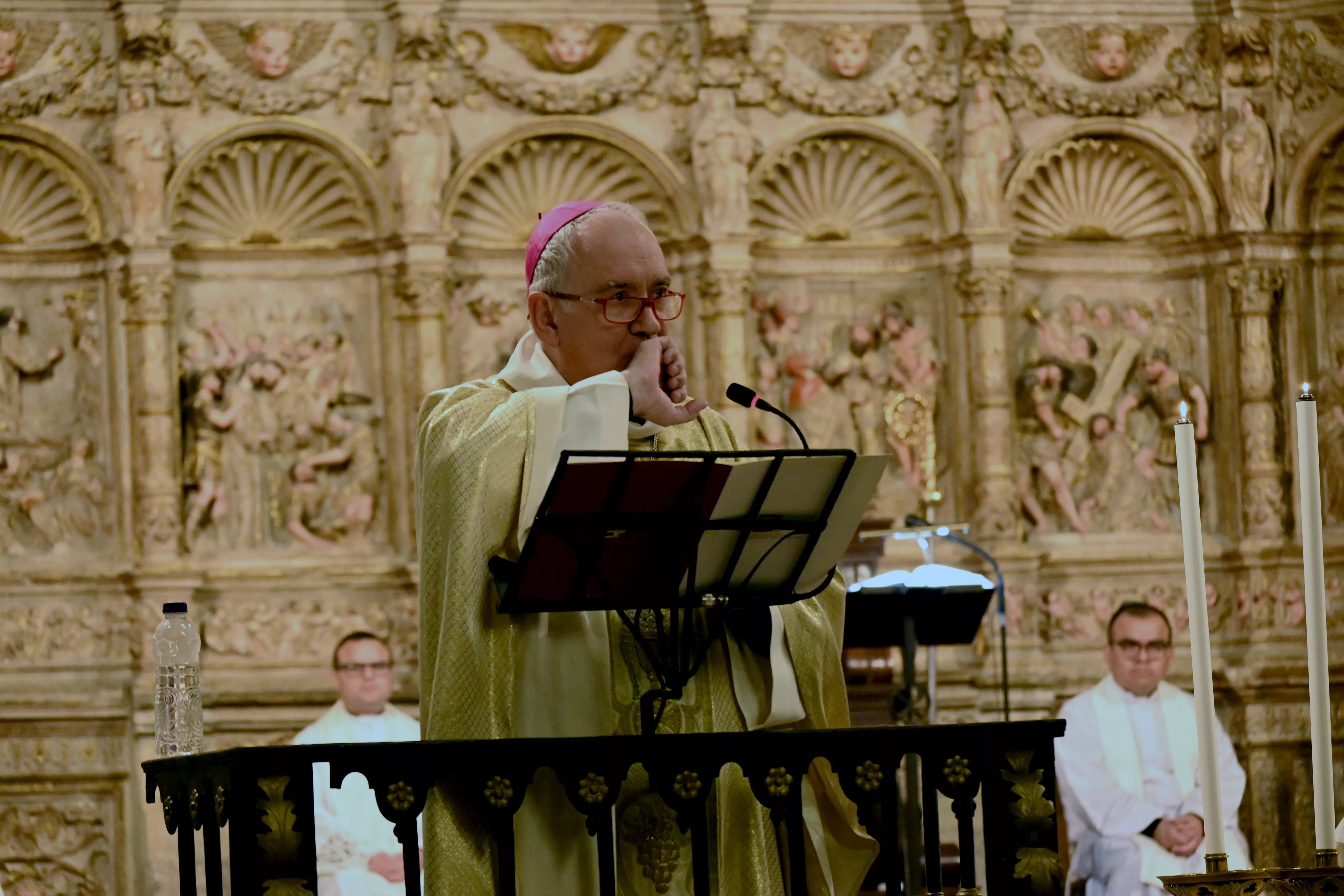 X Aniversario de monseñor Ángel Pérez Pueyo como obispo de Barbastro. Foto Carlos Jalle
