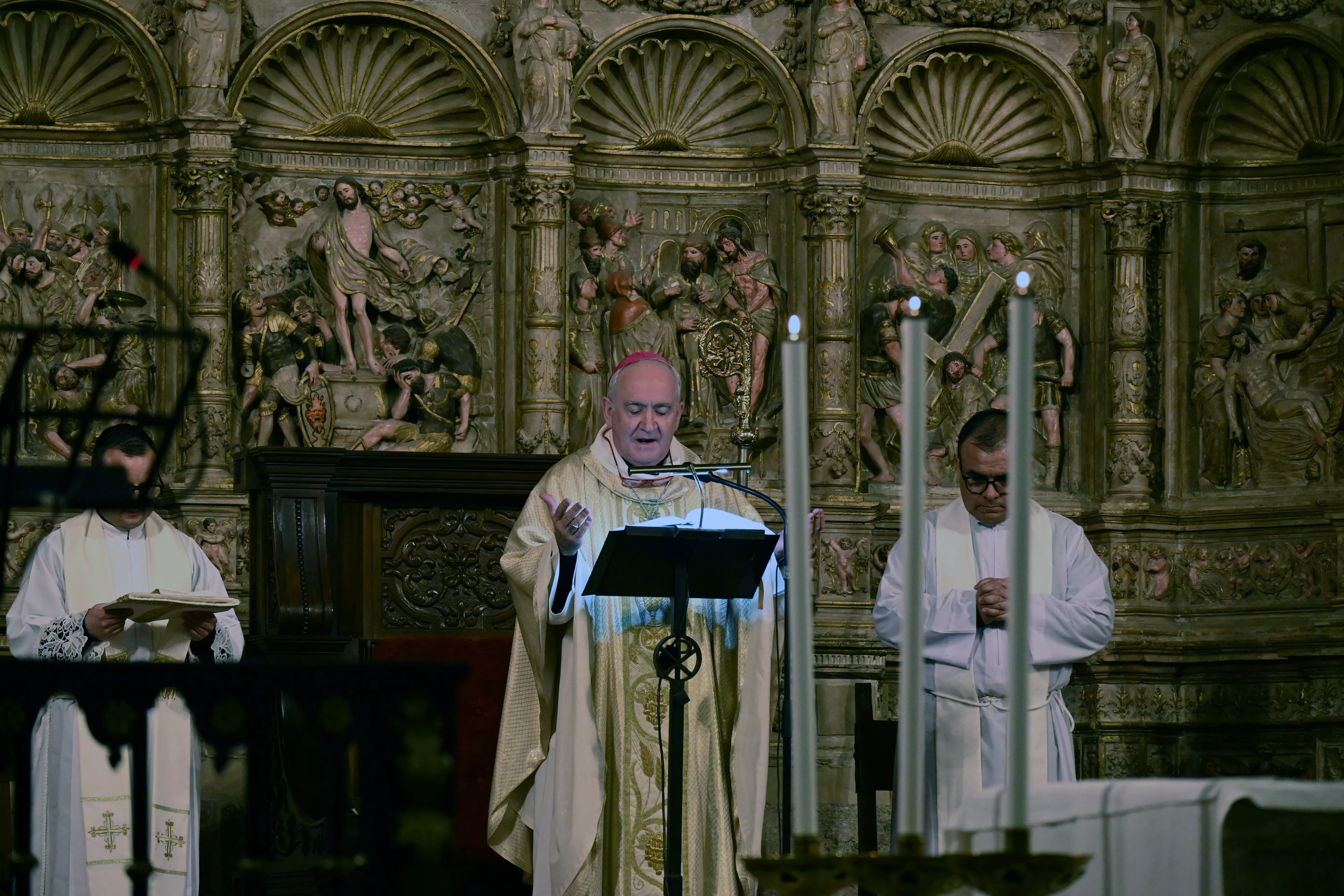 X Aniversario de monseñor Ángel Pérez Pueyo como obispo de Barbastro. Foto Carlos Jalle
