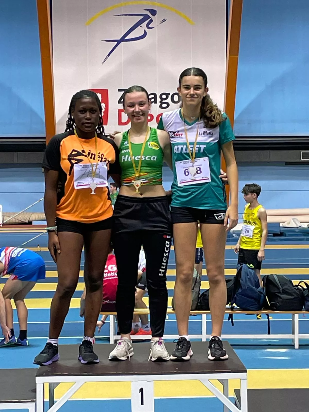 Pilar Mallén, campeona en peso y Fatu Fofana subcampeona