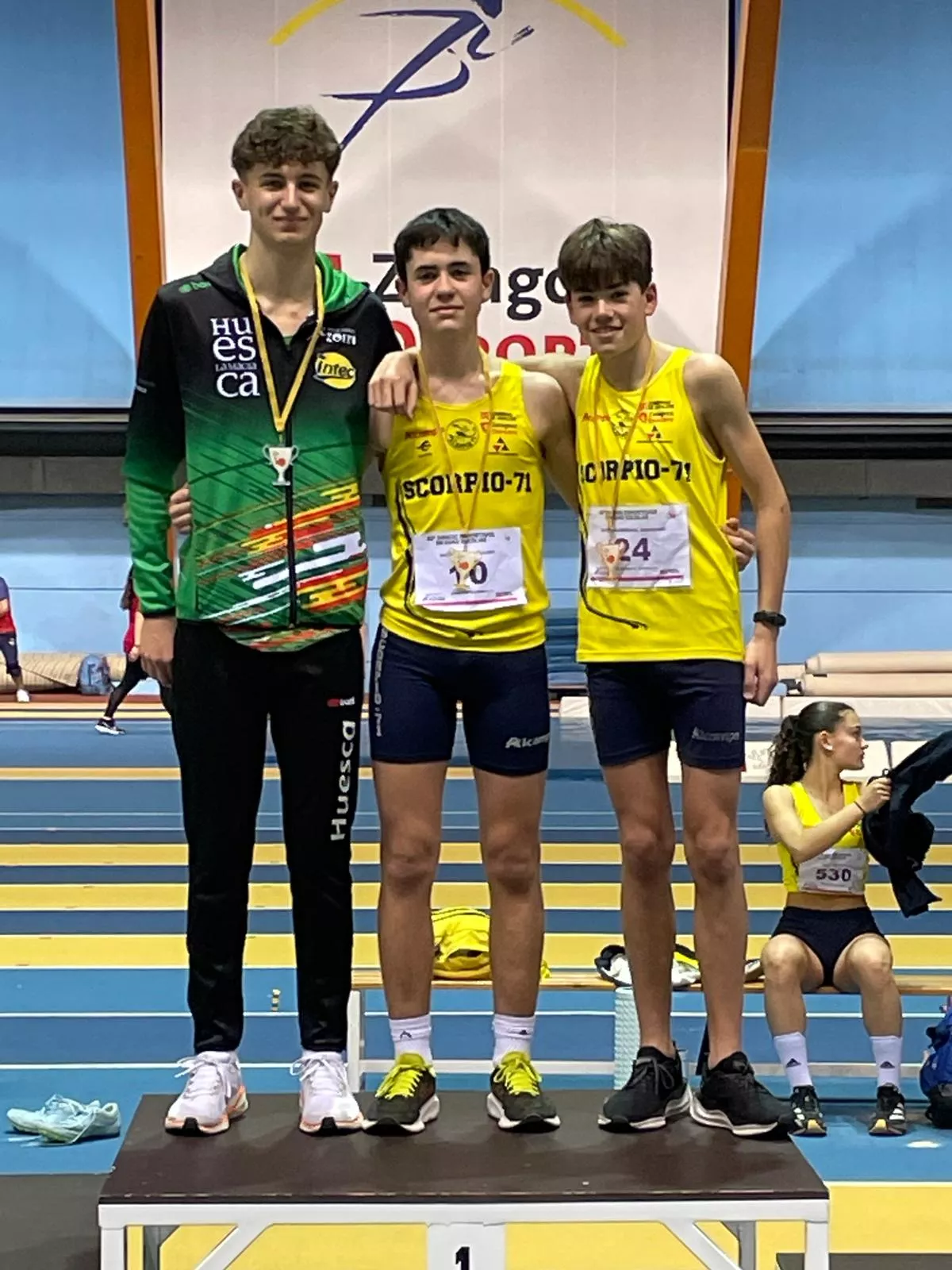 Rubén Marco subcampeón en 60 vallas