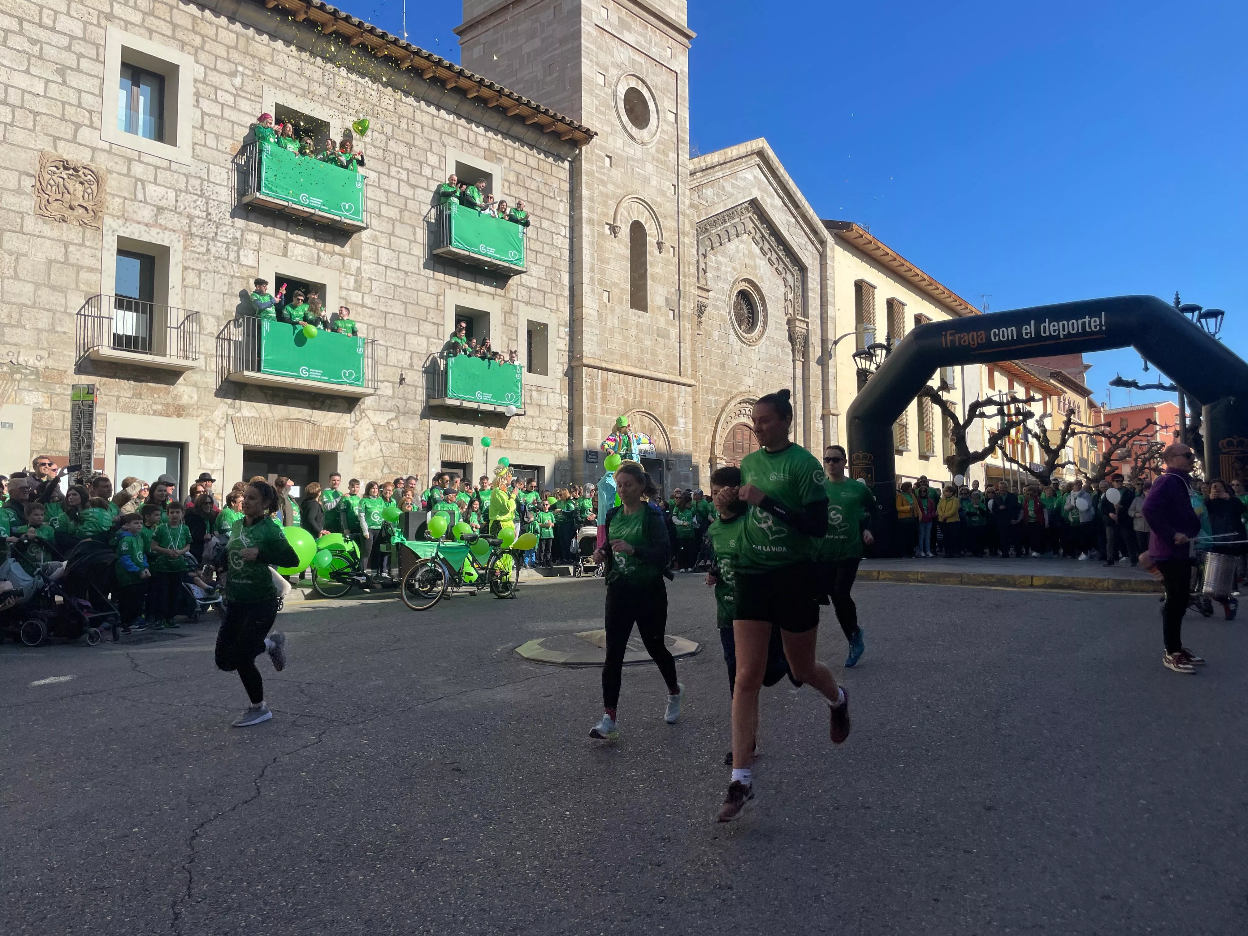 Salida de la carrera.