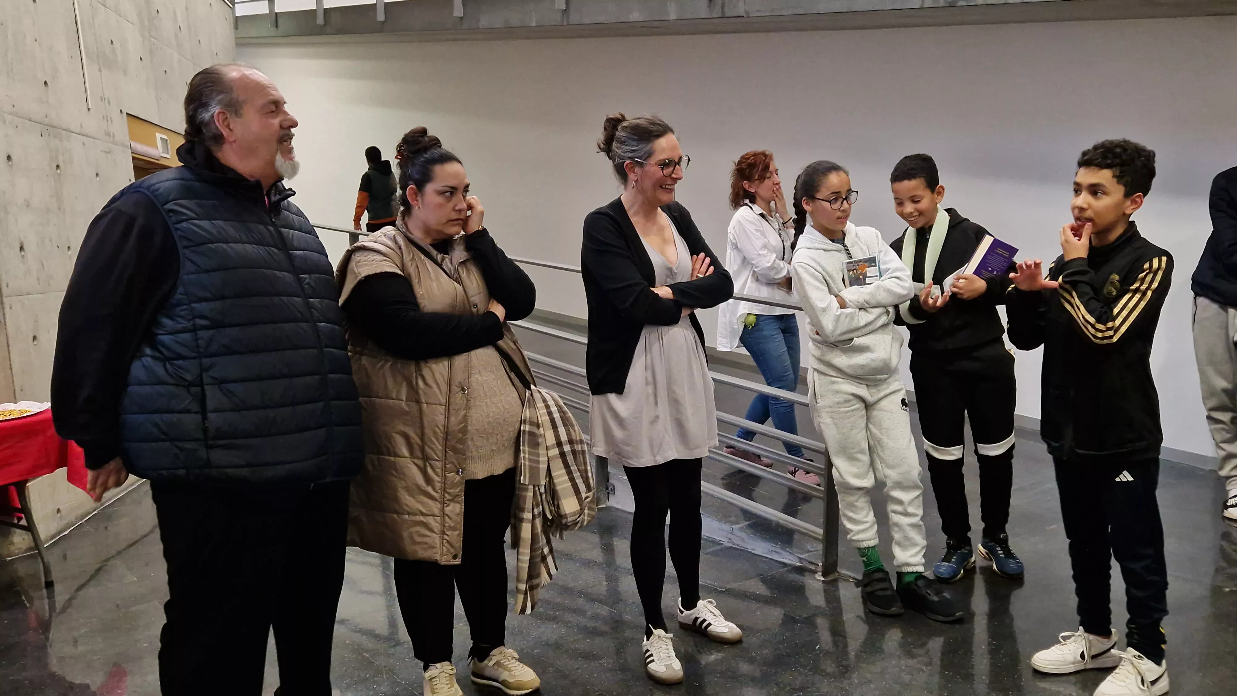 Inauguración de la exposición de maquetas de Alfredo Bautista Moreno en la Biblioteca Ramón J. Sender. Foto Myriam Martínez