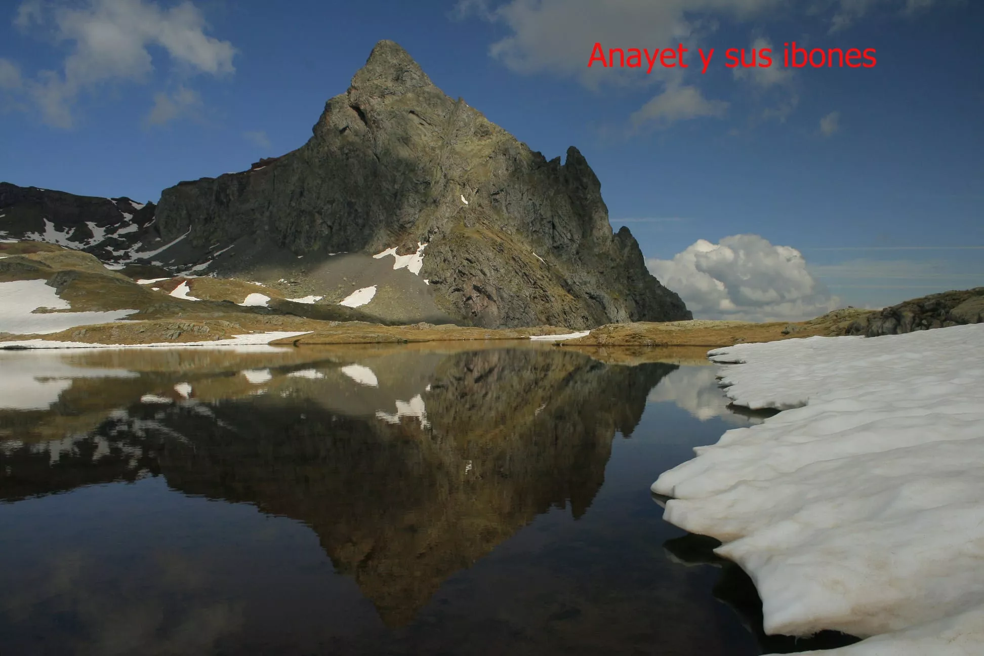 Imagen tomada por Antonio García Serrano en el Pirineo.