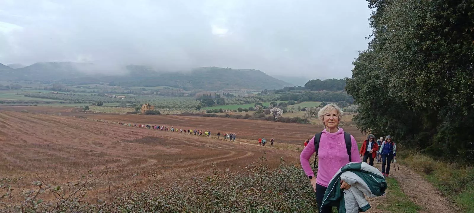 Jornada del domingo de la VIII Caminata en la Flor del Almendro de Ayerbe.