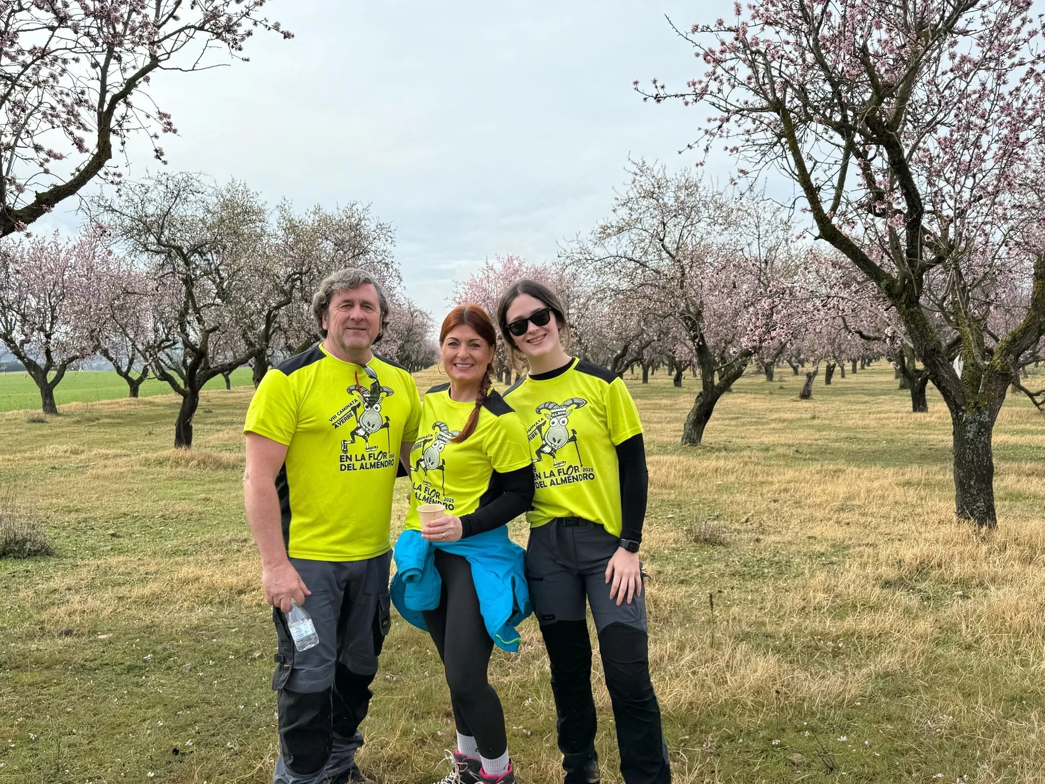 Jornada del domingo de la VIII Caminata en la Flor del Almendro de Ayerbe.