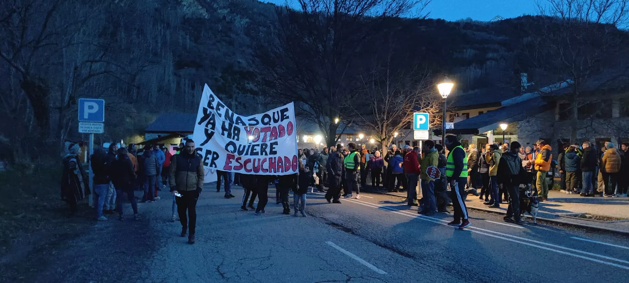 Nueva movilización para defender la unidad educativa del IES Castejón de Sos.