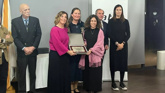 El CT Osca homenajeado por su 50 aniversario.