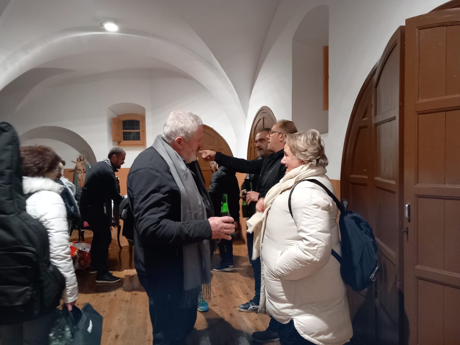 Primeros actos de Navidad en Broto