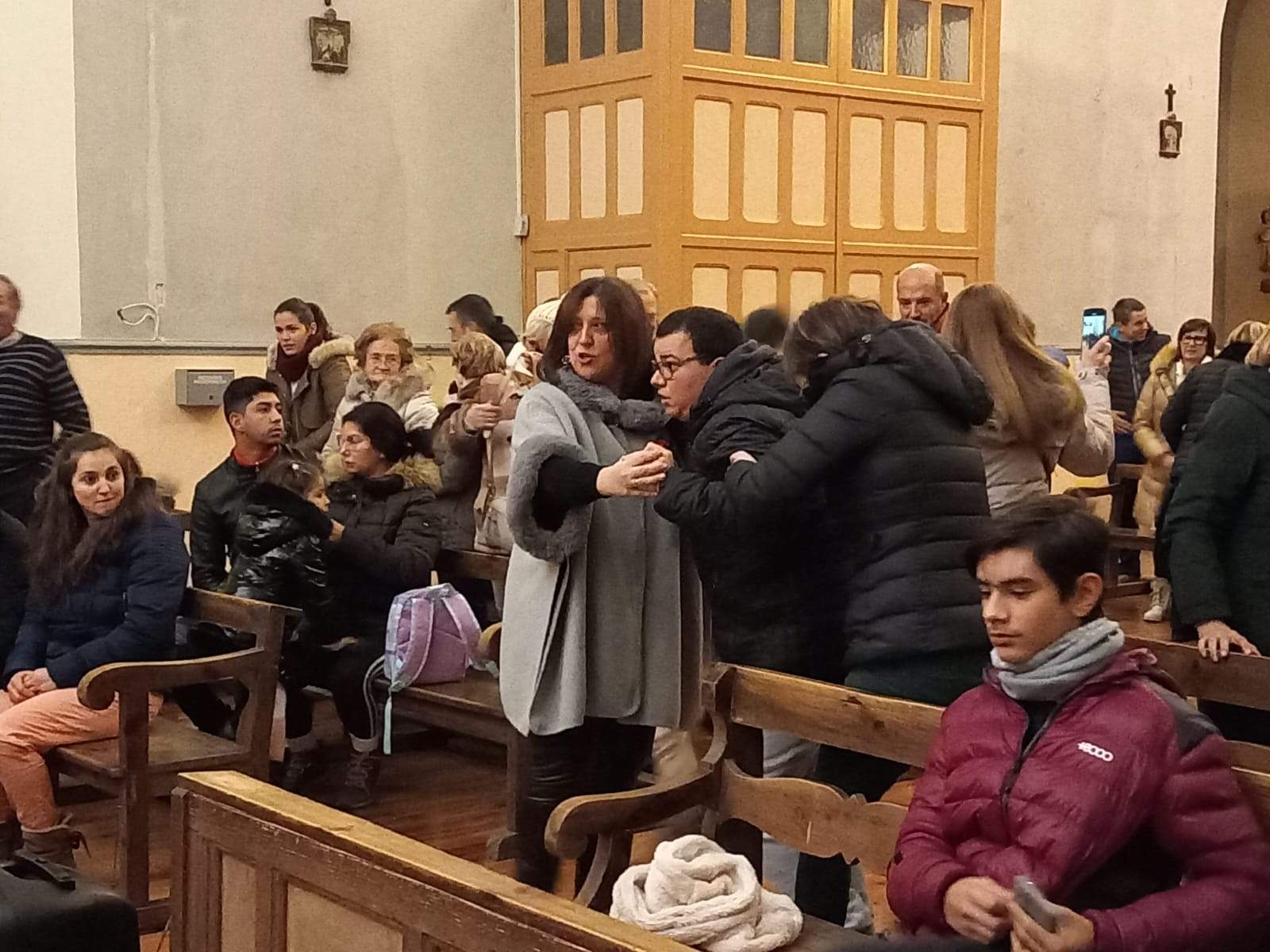 Primeros actos de Navidad en Broto