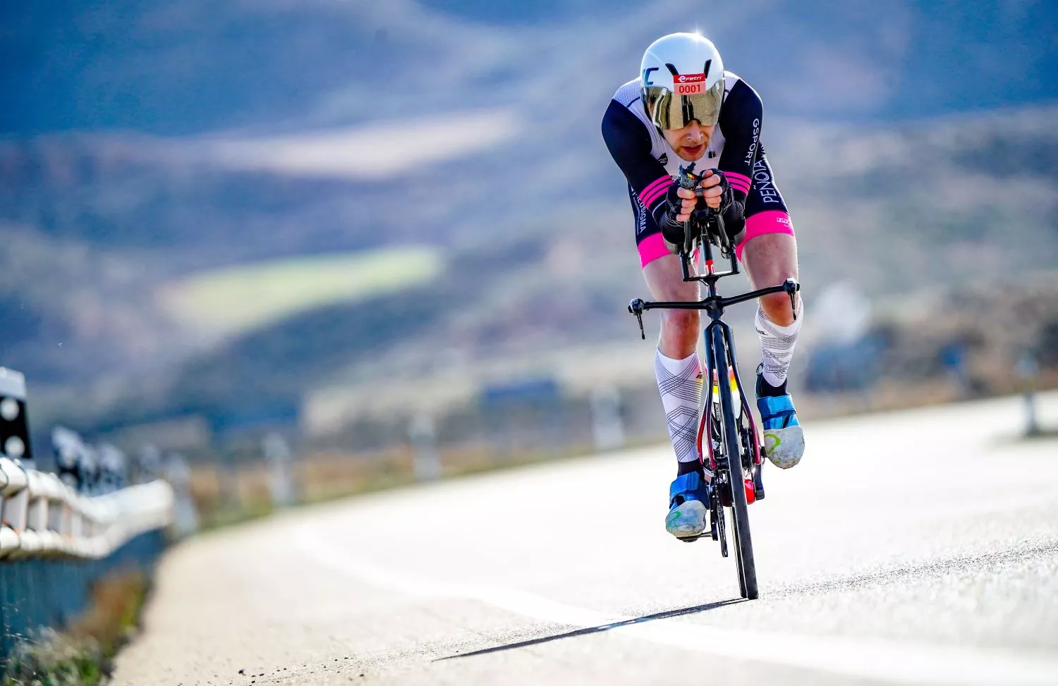 Foto de archivo. Graus se prepara para acoger los títulos nacionales de Duatlón Media Distancia.