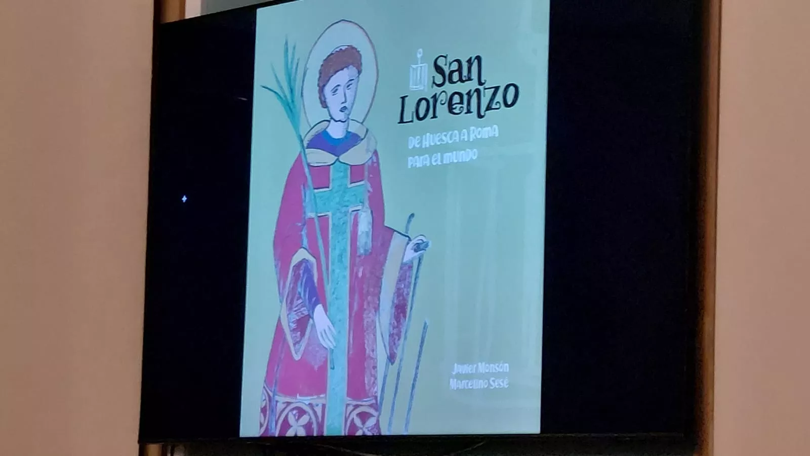 San Lorenzo: de Huesca a Roma para el mundo en el Salón Azul del Casino
