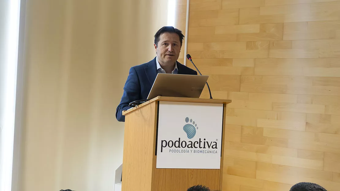 Víctor Alfaro en su alocución