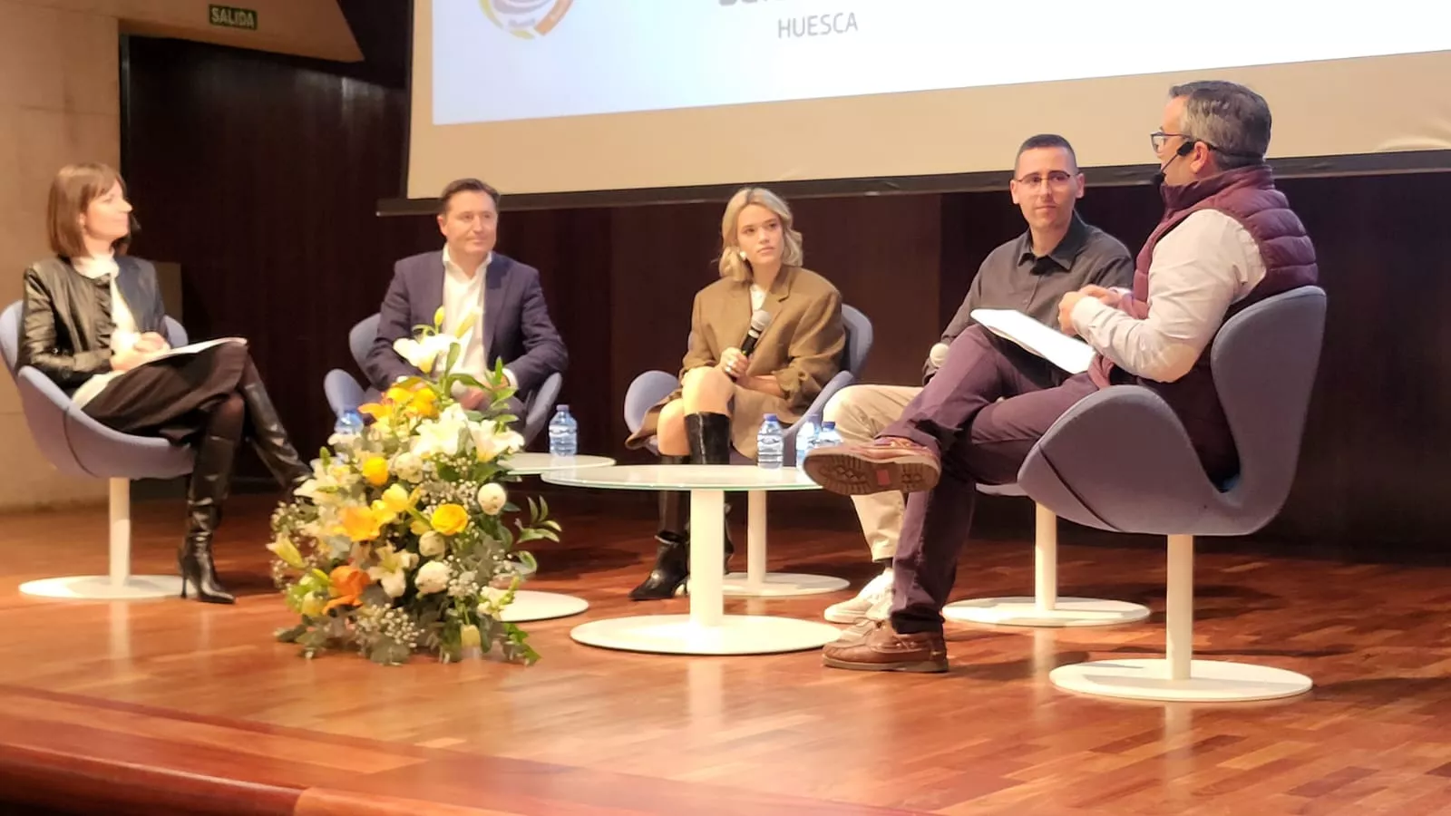 Presentación de la campaña conjunta de los cuatro colegios concertados de Huesca