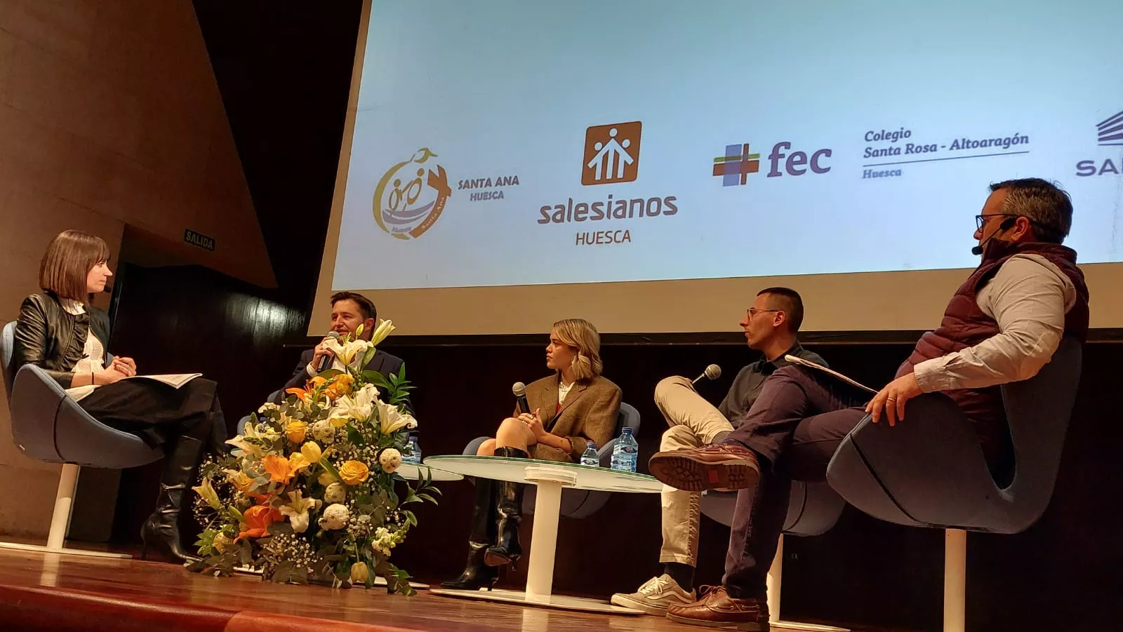 Presentación de la campaña conjunta de los cuatro colegios concertados de Huesca