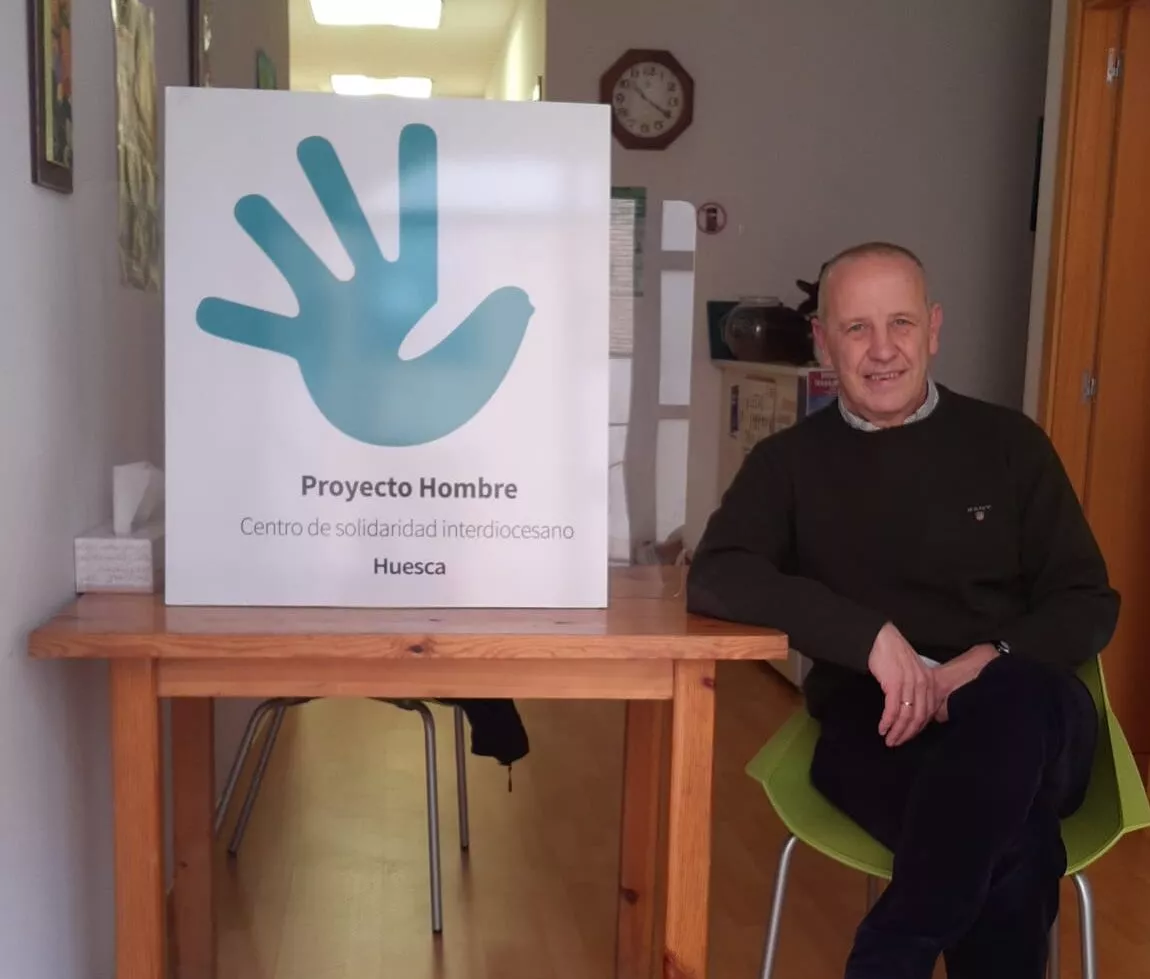José Jarne en el Centro de Solidaridad Interdiocesano