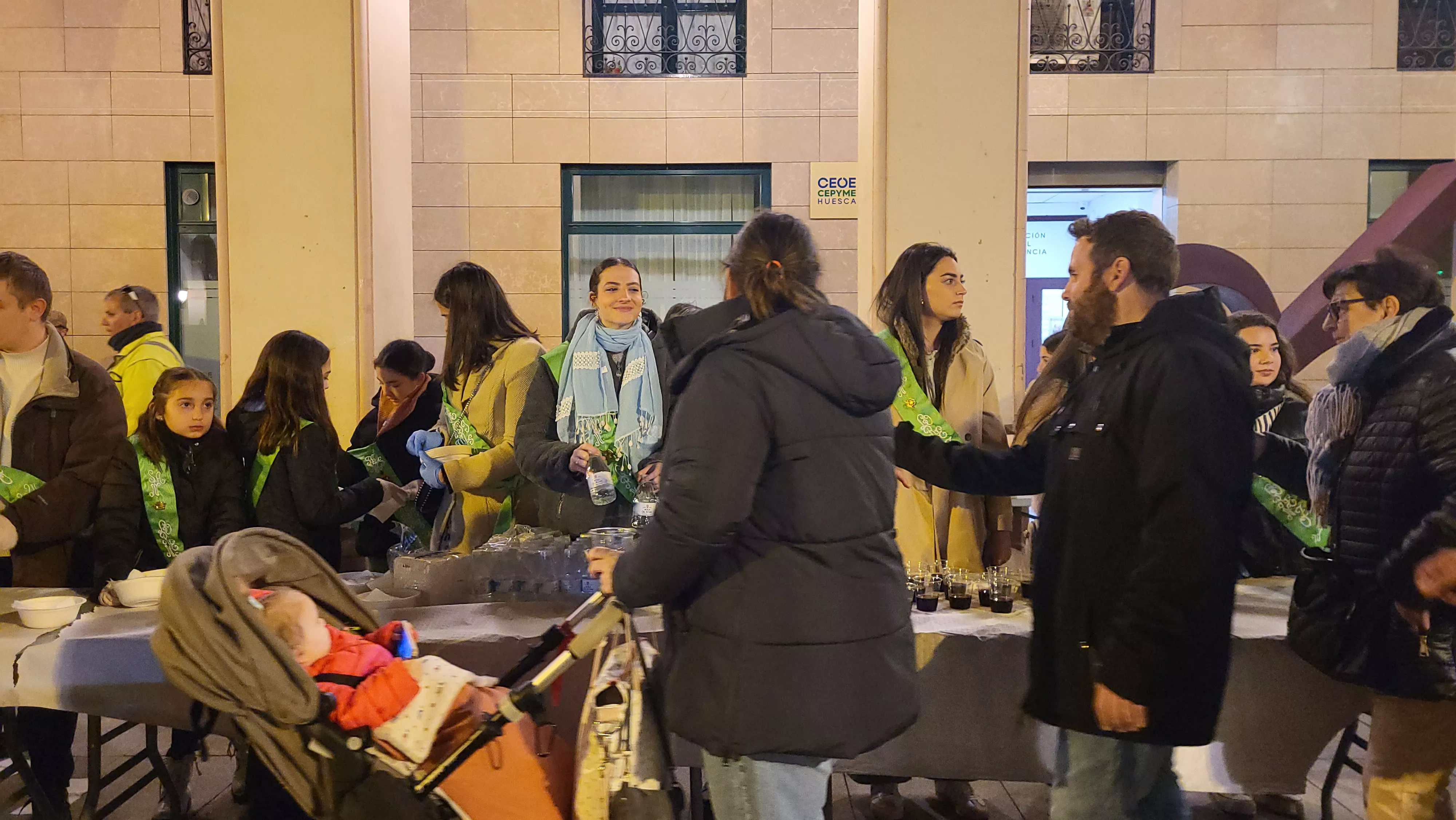 Celebración en Huesca del Jueves Lardero 2025. Foto Mercedes Manterola