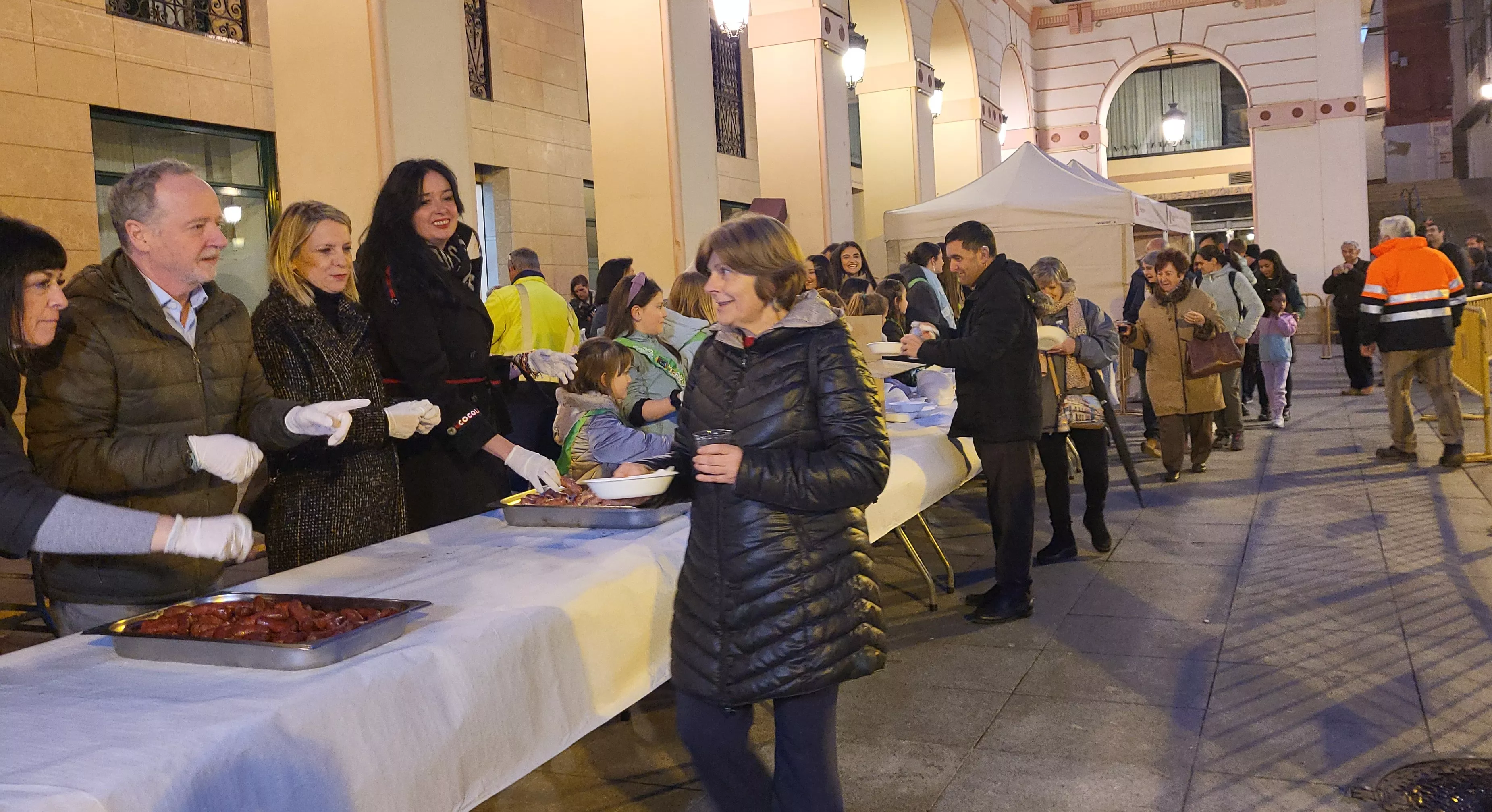 Celebración en Huesca del Jueves Lardero 2025. Foto Mercedes Manterola