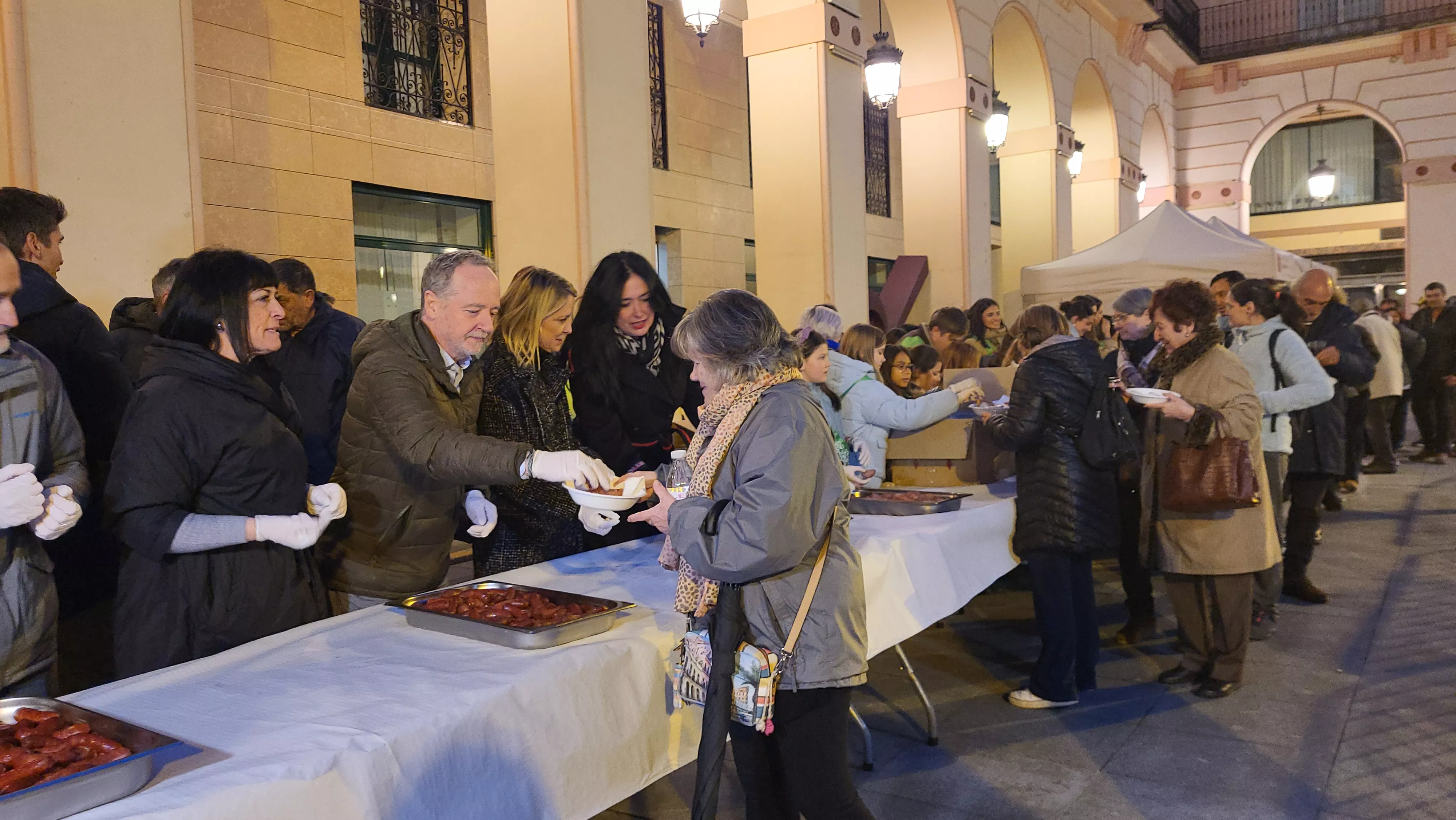 Celebración en Huesca del Jueves Lardero 2025. Foto Mercedes Manterola