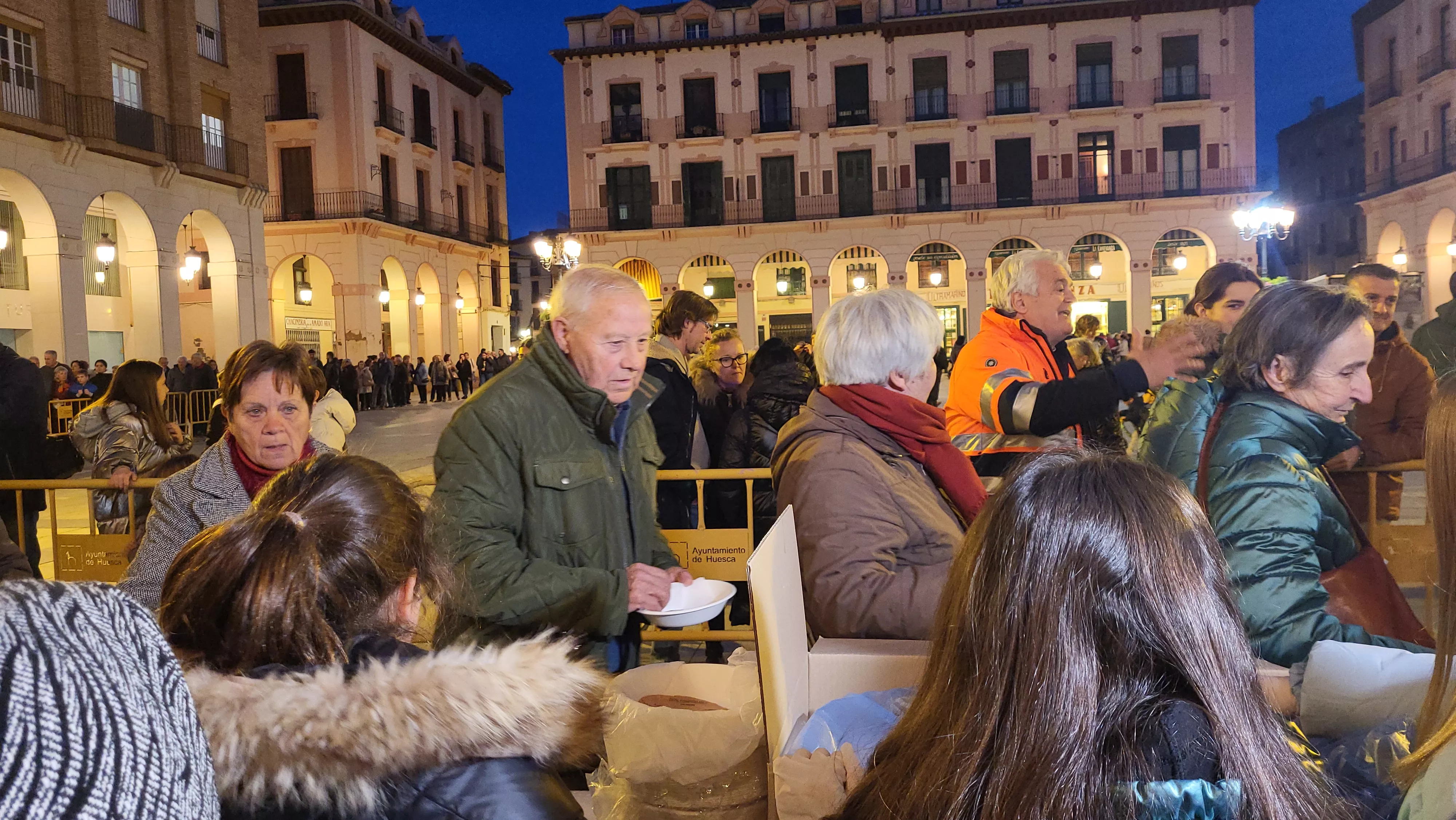 Celebración en Huesca del Jueves Lardero 2025. Foto Mercedes Manterola